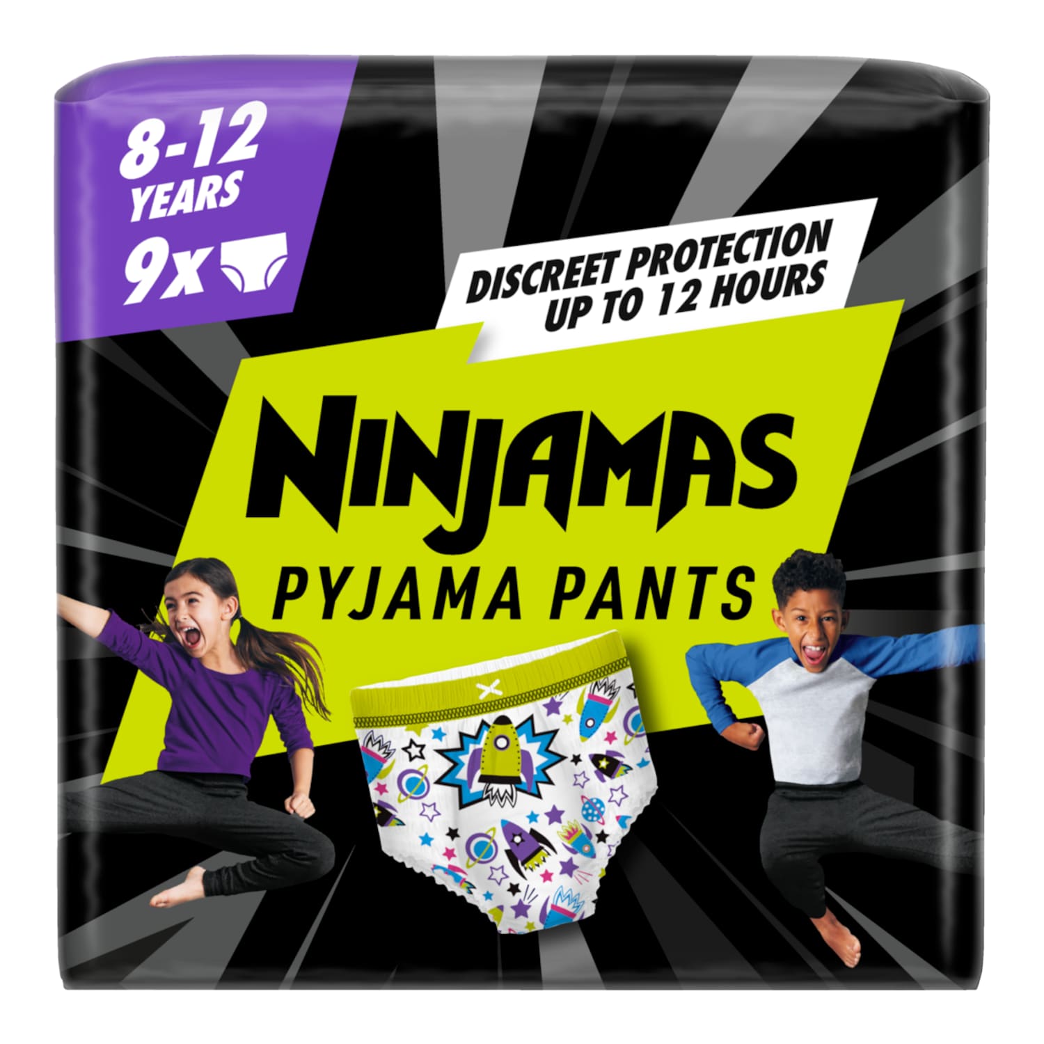 Öömähkmed Pampers Ninjamas SpaceJP S8, 9tk