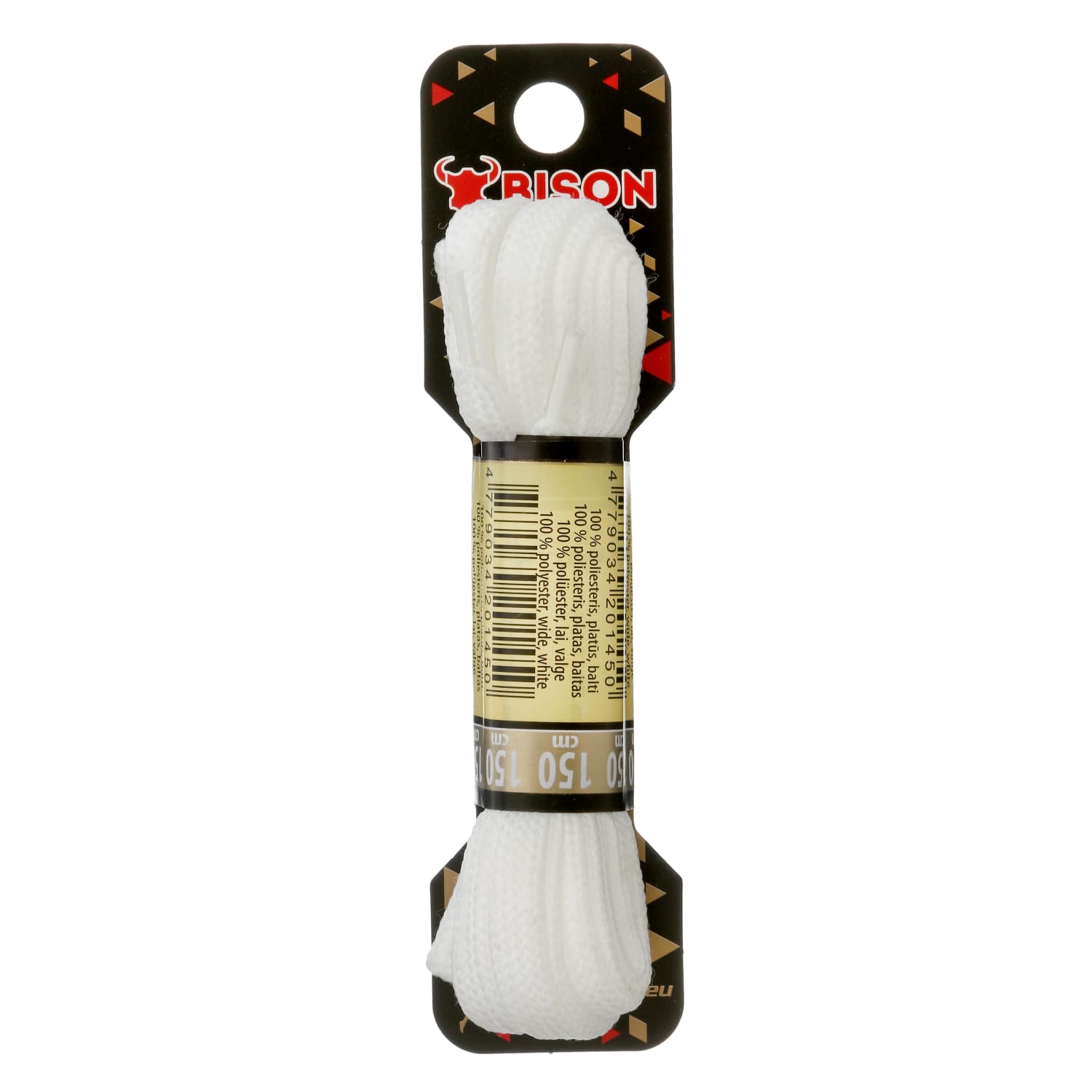 Kingapaelad Komfortas laiad valged 150cm