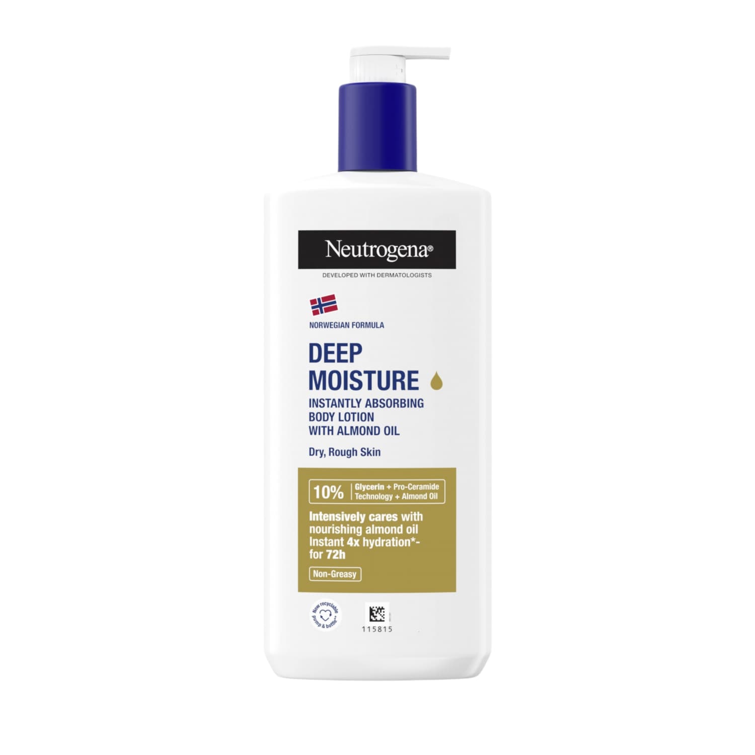 Ihupiim mandliõliga Neutrogena 400ml