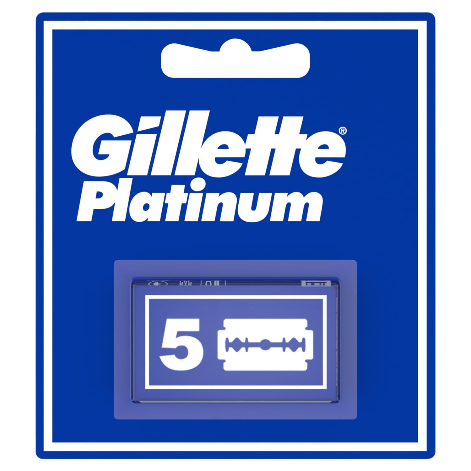 Raseerija terad Gillette Platinum 5 tk.