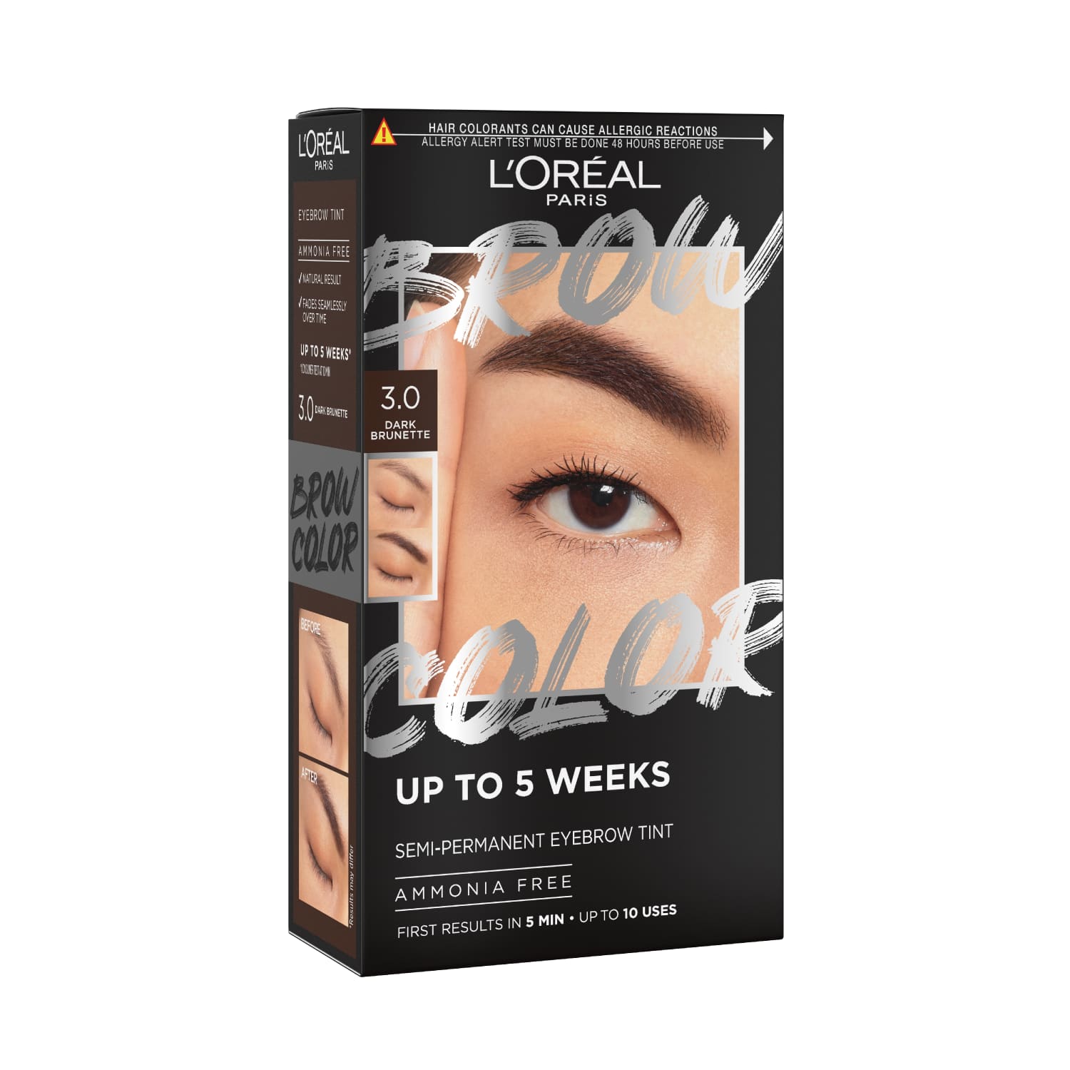 Poolpüsiv kulmuvärv L'Oreal Brow Tint 3.0