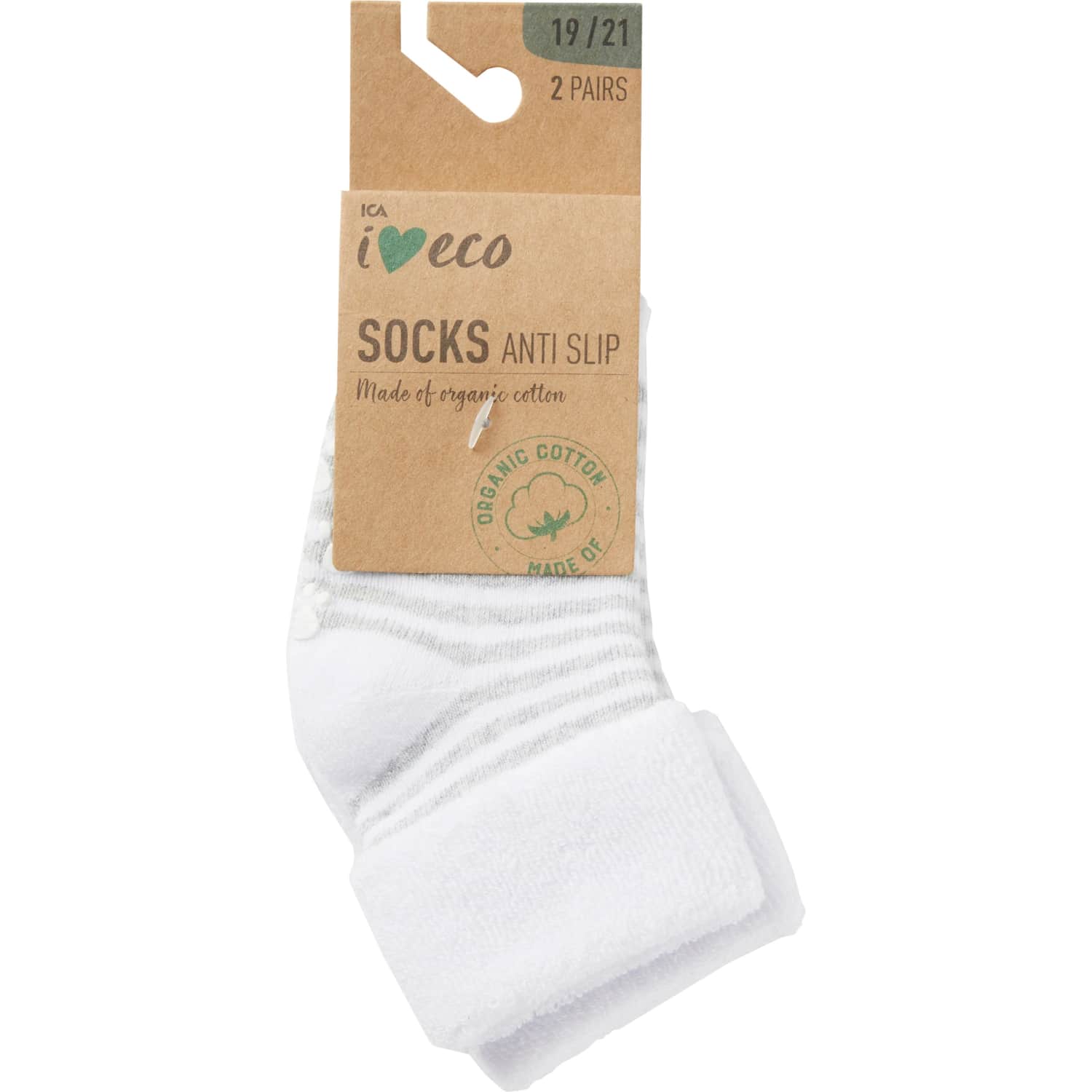 Zīdaiņu zeķes I love eco 2p 19/21