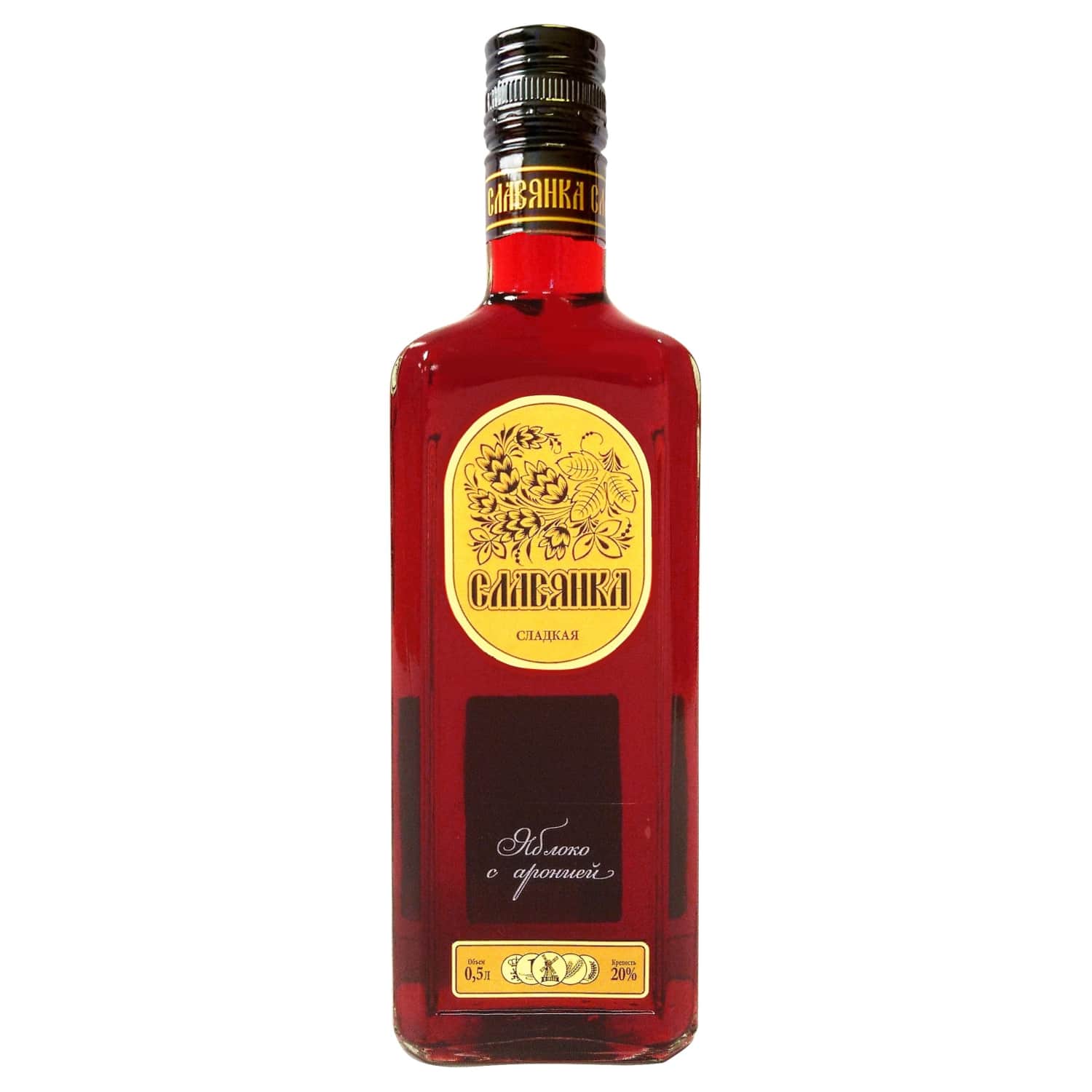 Stip. alk. dz. Slavjanka ābol. aron. 20% 0,5l