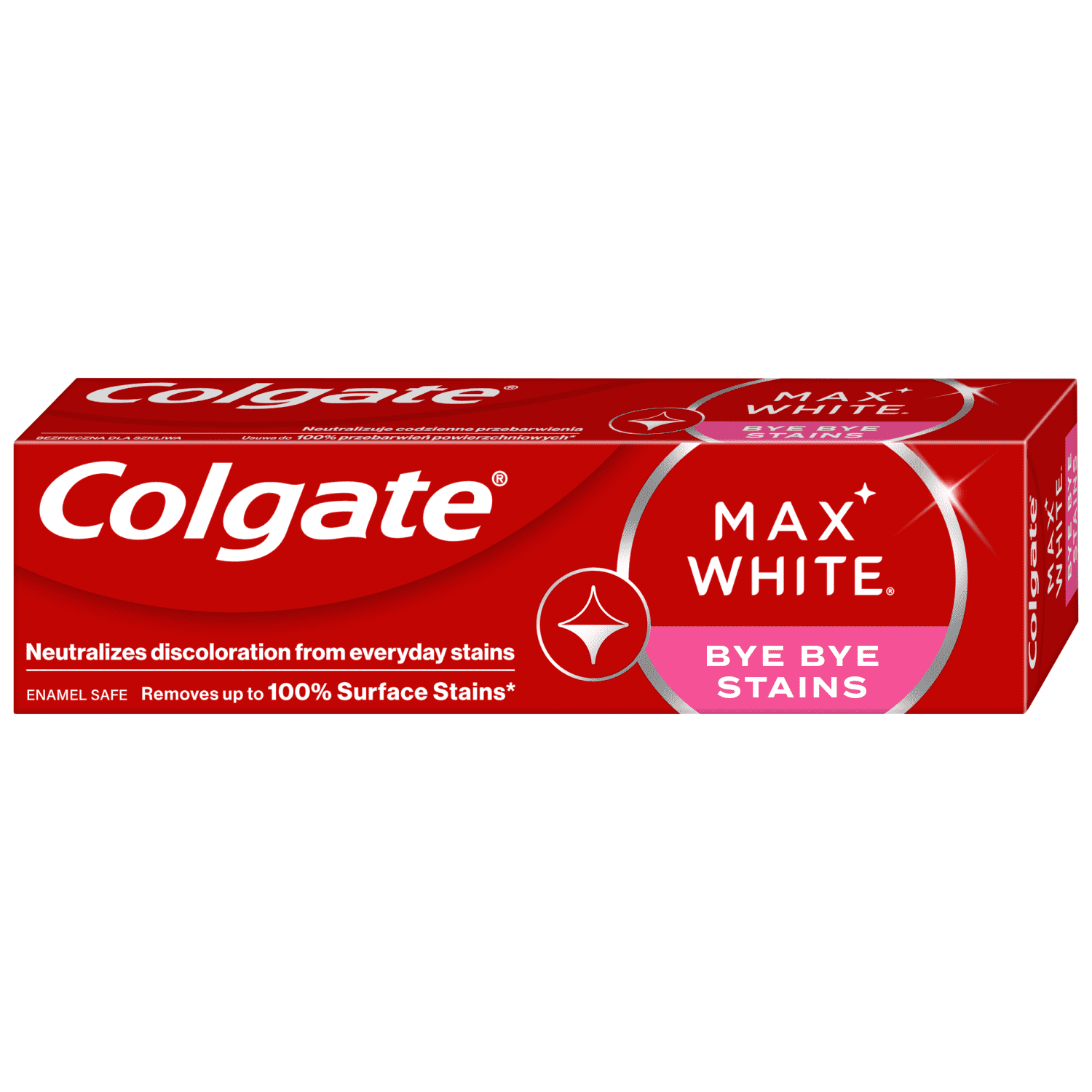 Hambapasta Colgate Max White Bye Stains 75ml