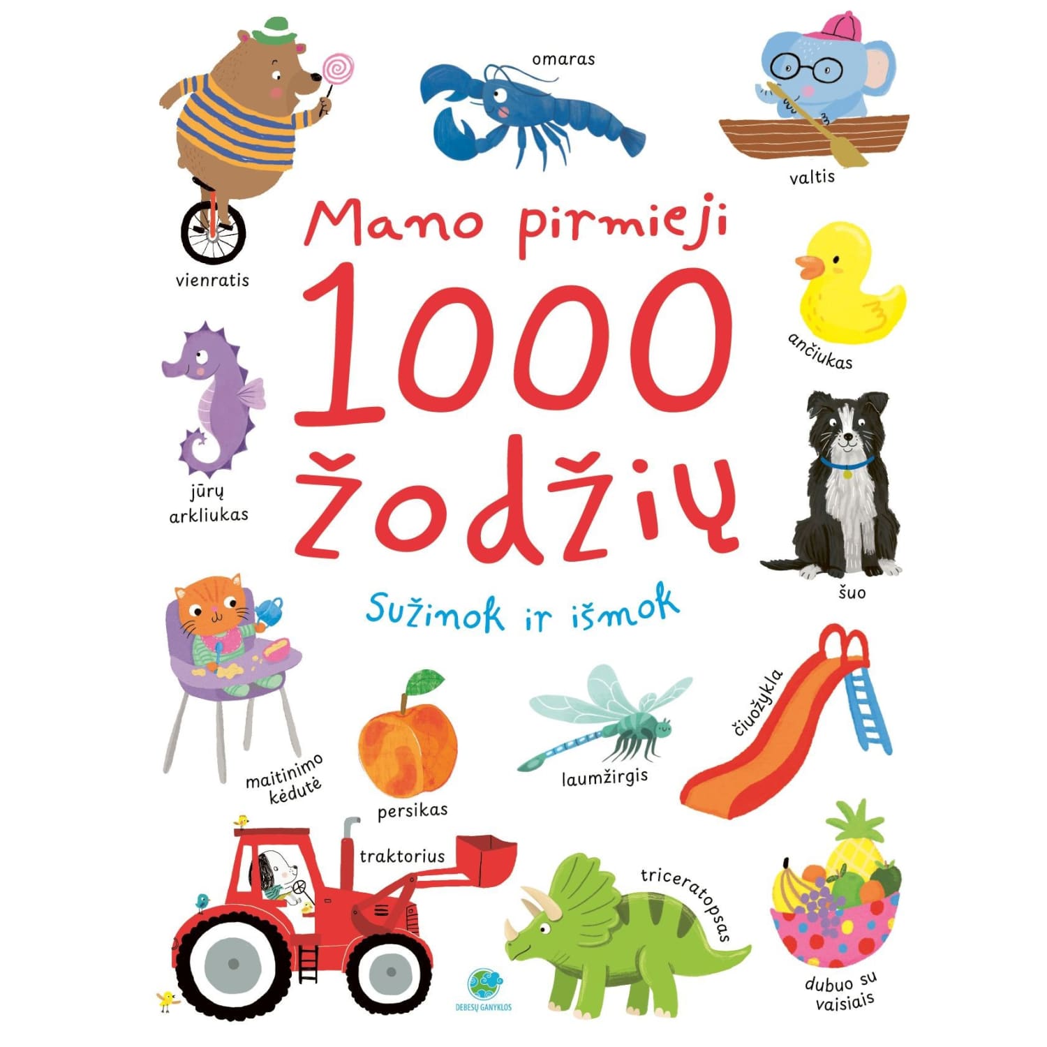 Knyga MANO PIRM. 1000 ŽODŽ. SUŽIN. IŠM.