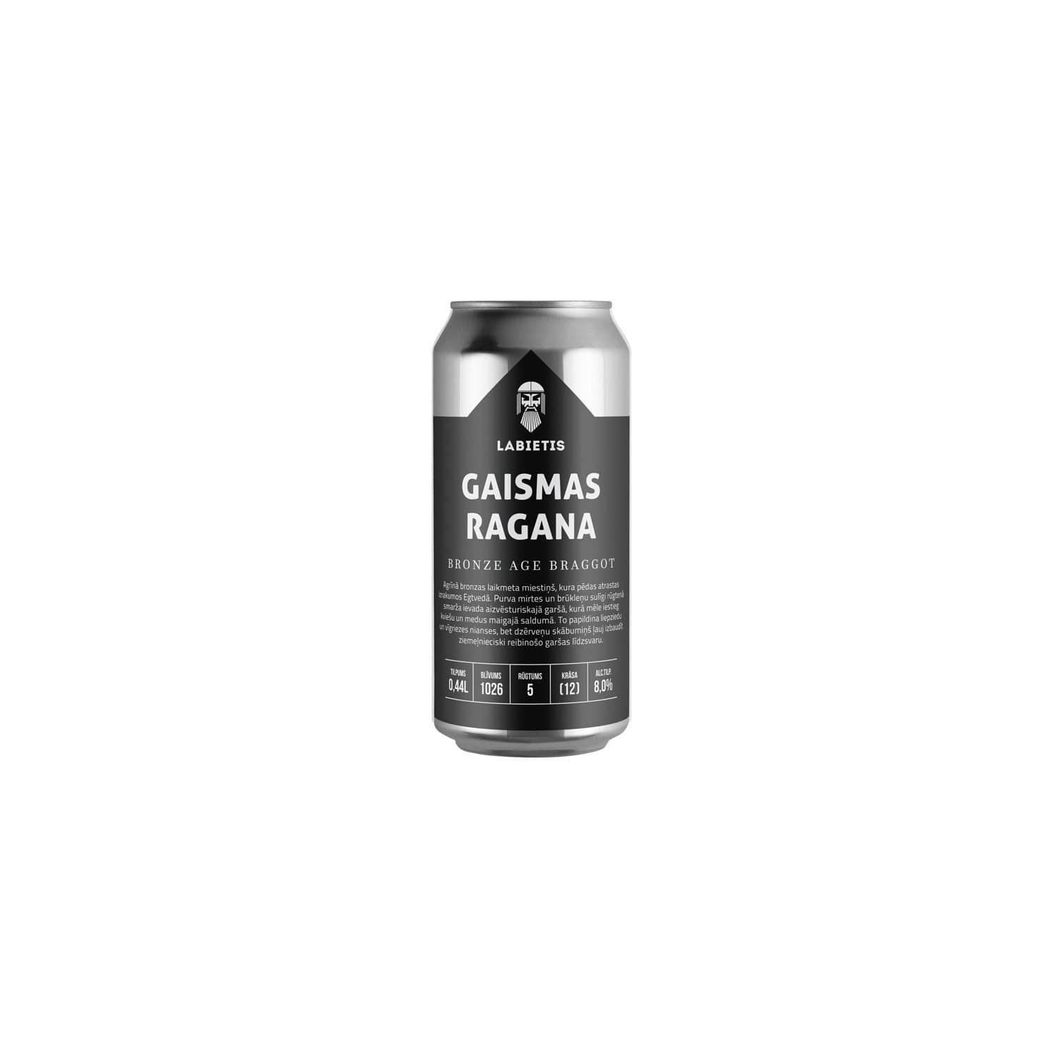Alus Labietis Gaismas Ragana 8% 0,44l