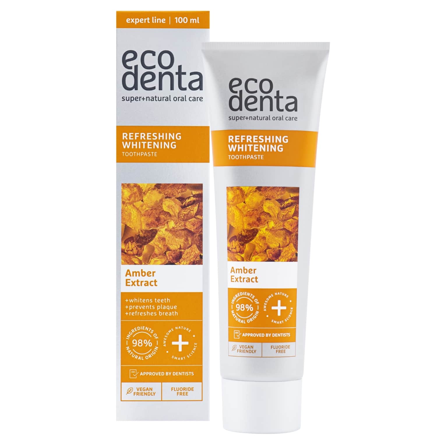 Zobu pasta Ecodenta bal.ar dzintara eks.100ml