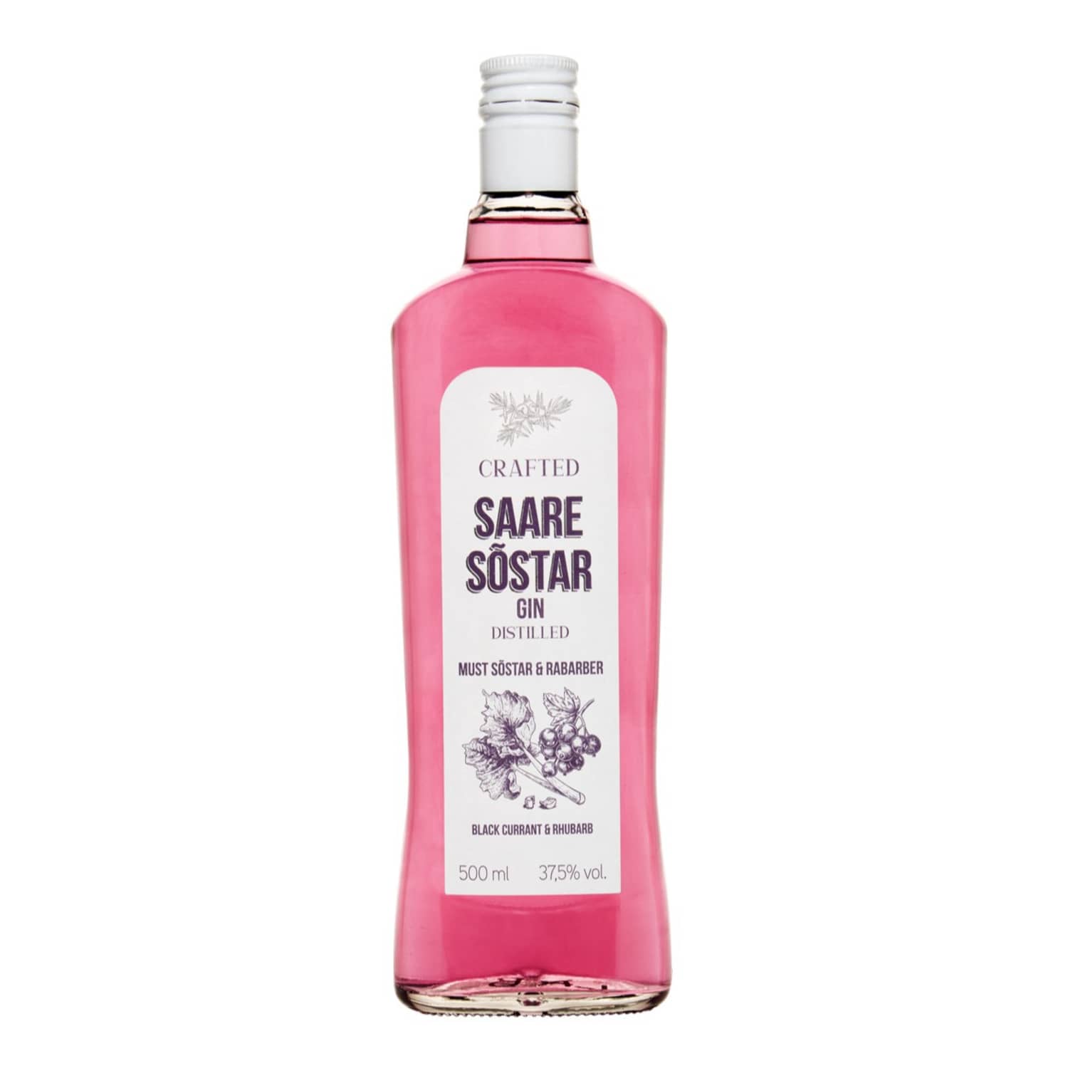 Des. gin Saare Sõstar Dist. Gin 37,5% 0,5l