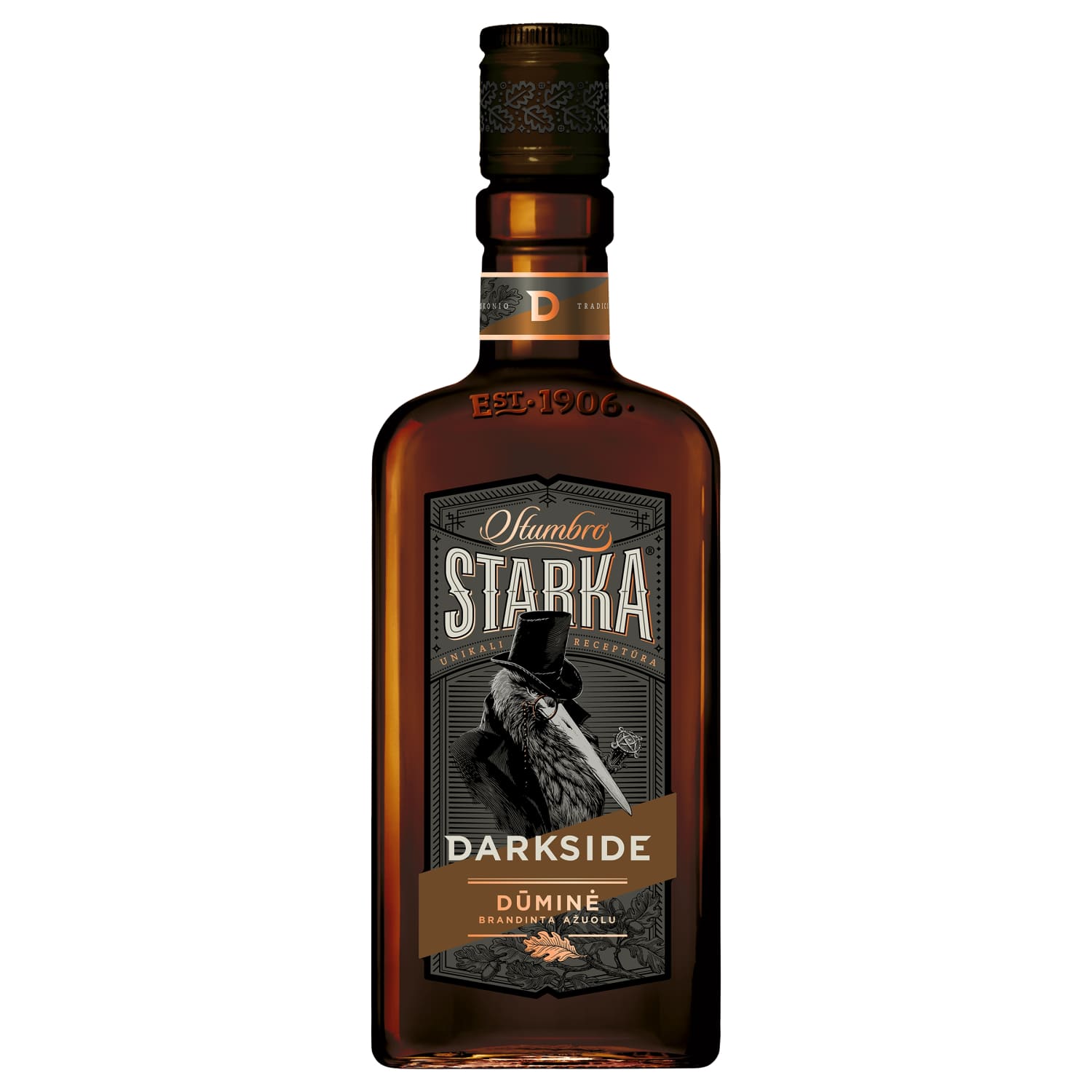 Trauktinė STUMBRO STARKA DARKSIDE, 40%, 0,5 l