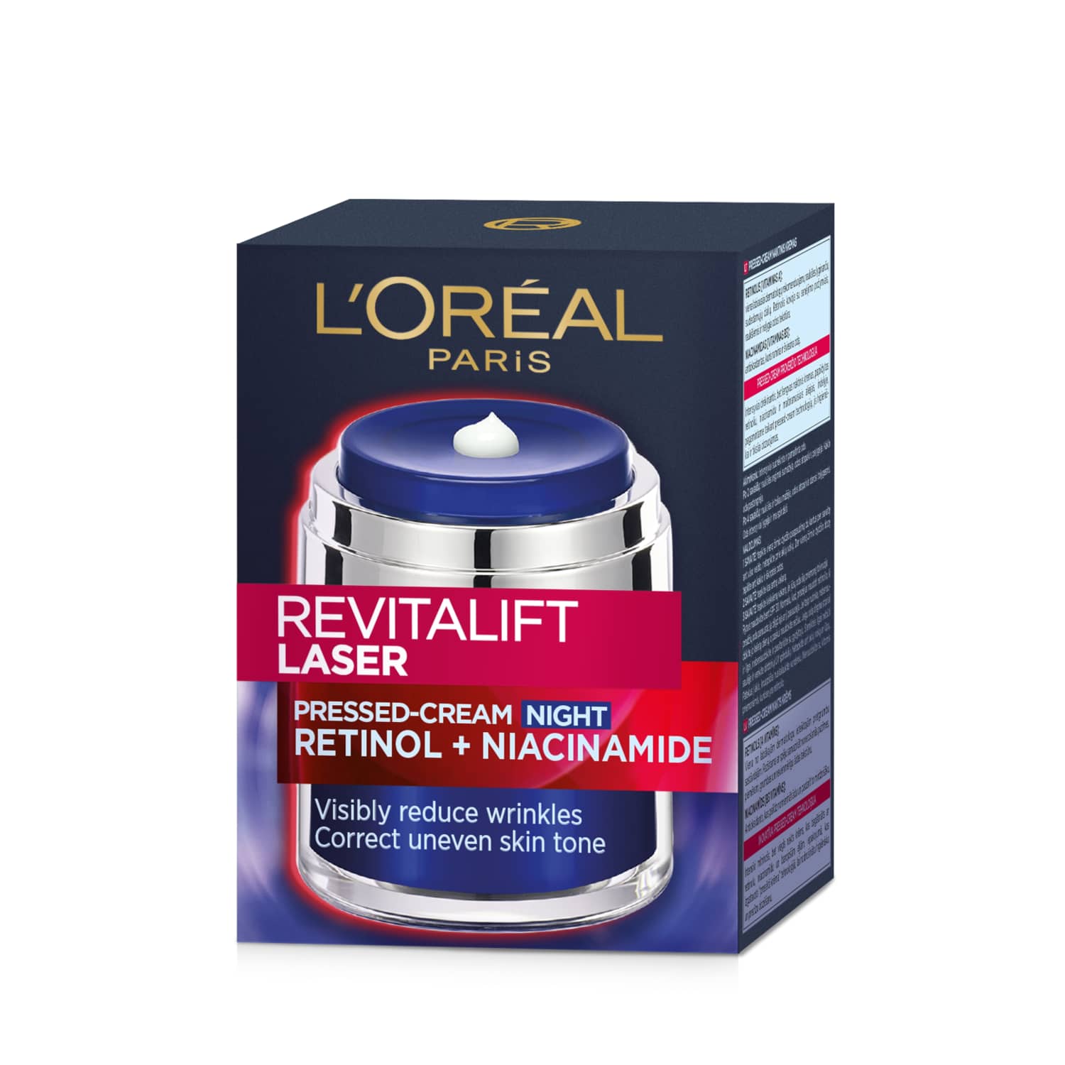 Nakt. kr. LOREAL PARIS REVITAL. LASER, 50 ml