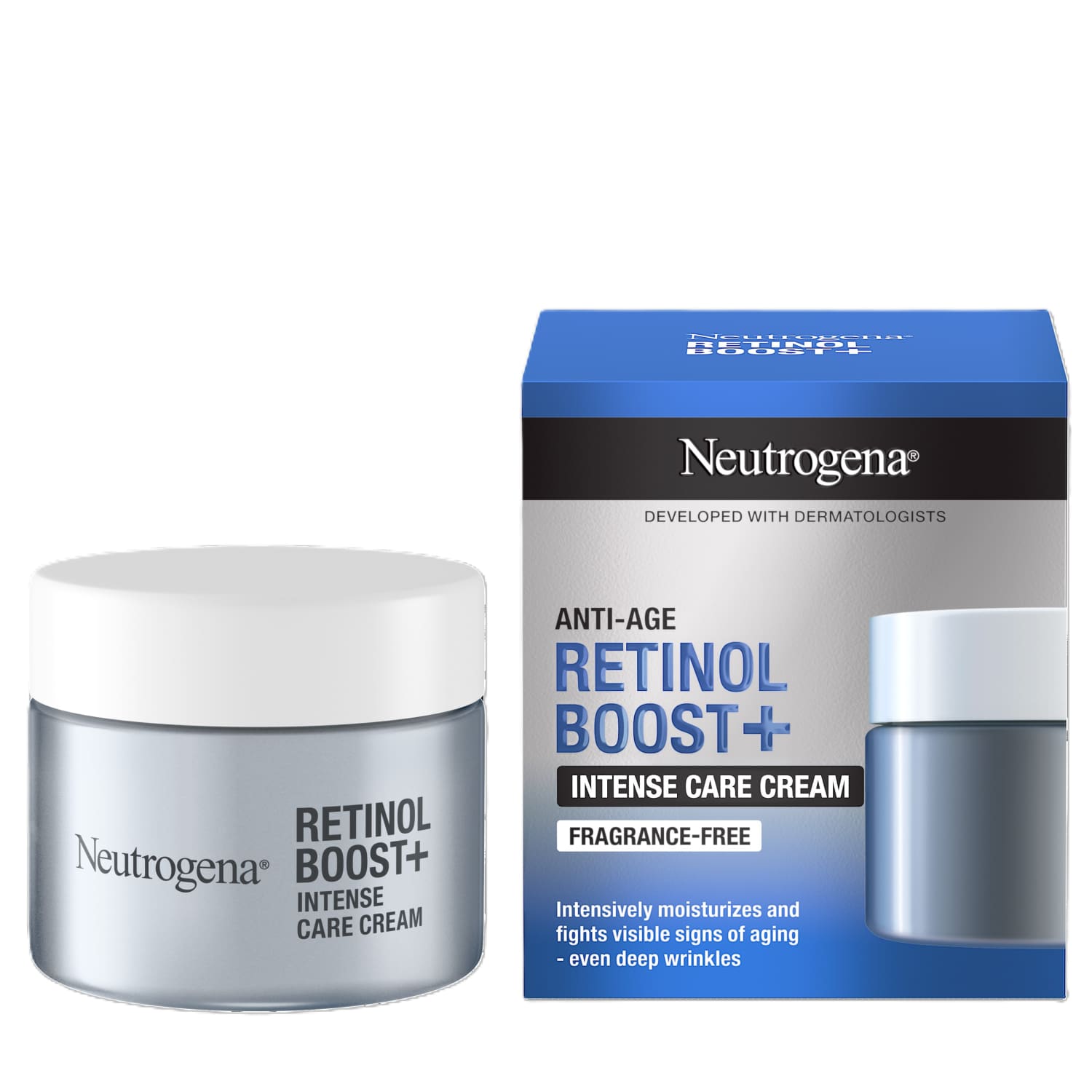 Veido kremas NEUTROGENA RETINOL BOOST+, 50 ml