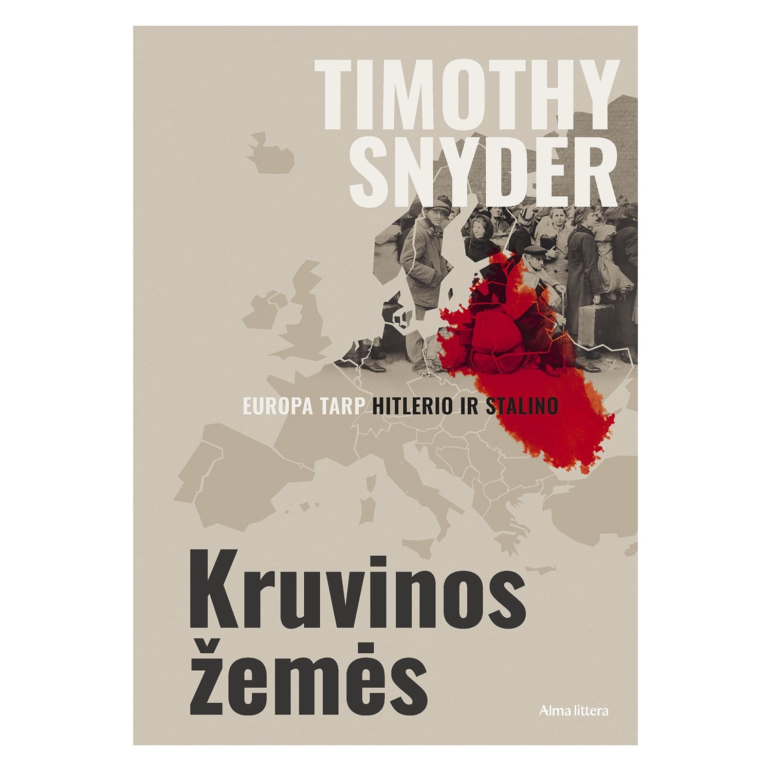 Knyga KRUVINOS ŽEMĖS