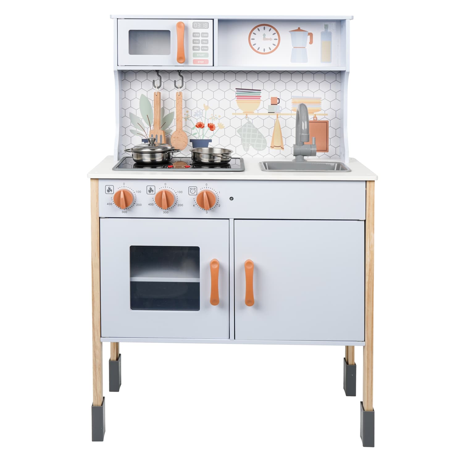 Žaislinė virtuvė, 60 x 30 x 85 cm, AW25
