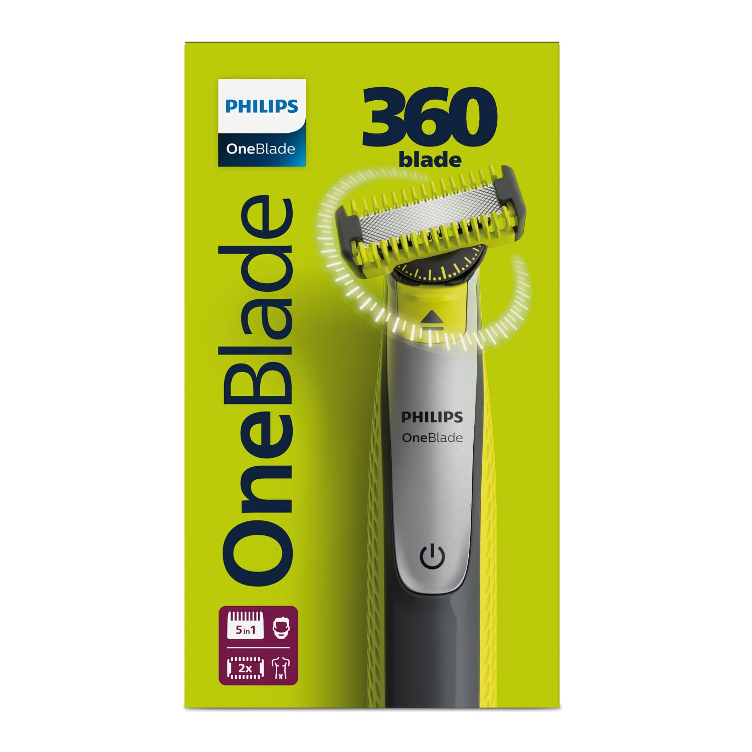 Skustuvas + 1 peiliukas PHILIPS ONE BLADE 360