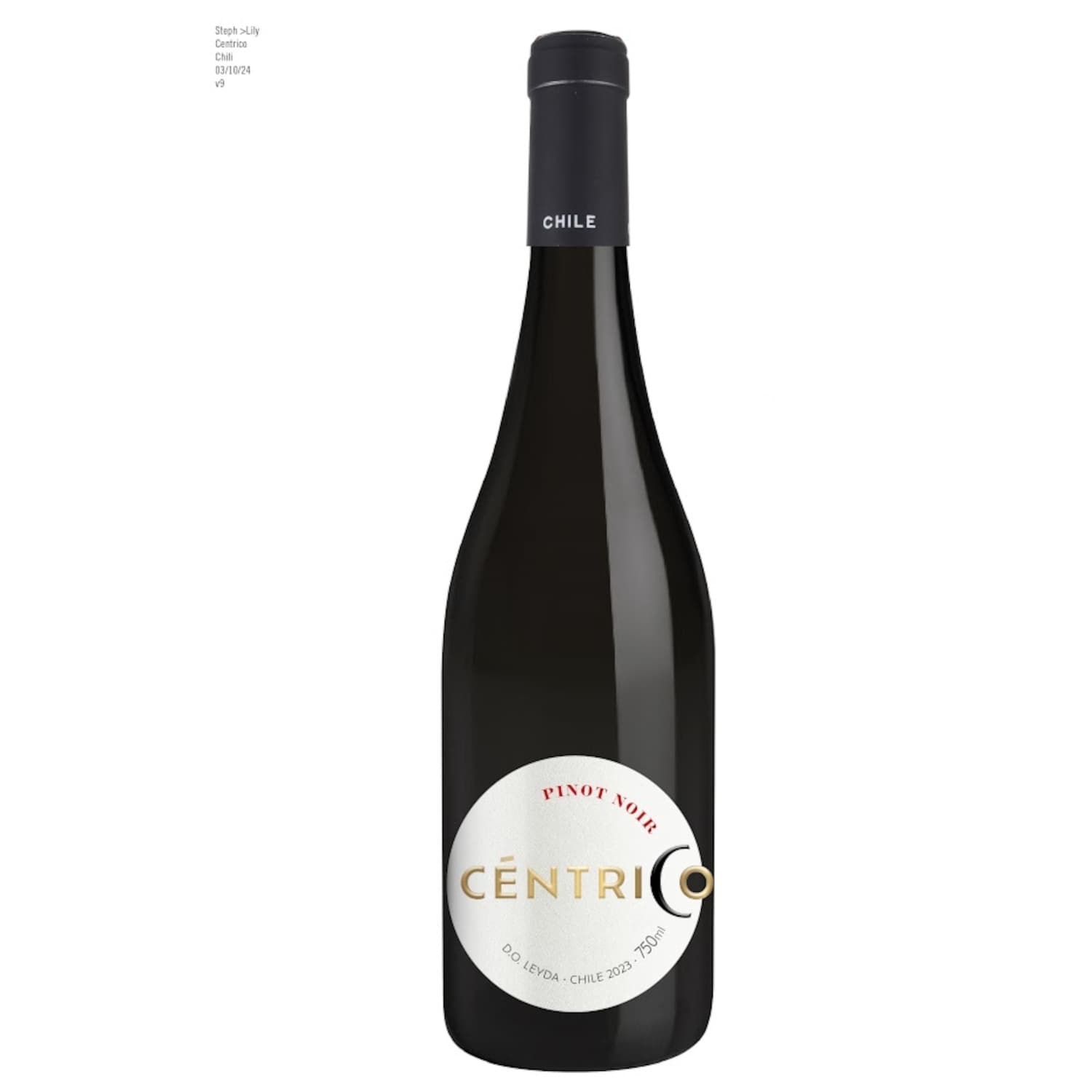 S.v. Centrico Pinot Noir sauss 13% 0,75l