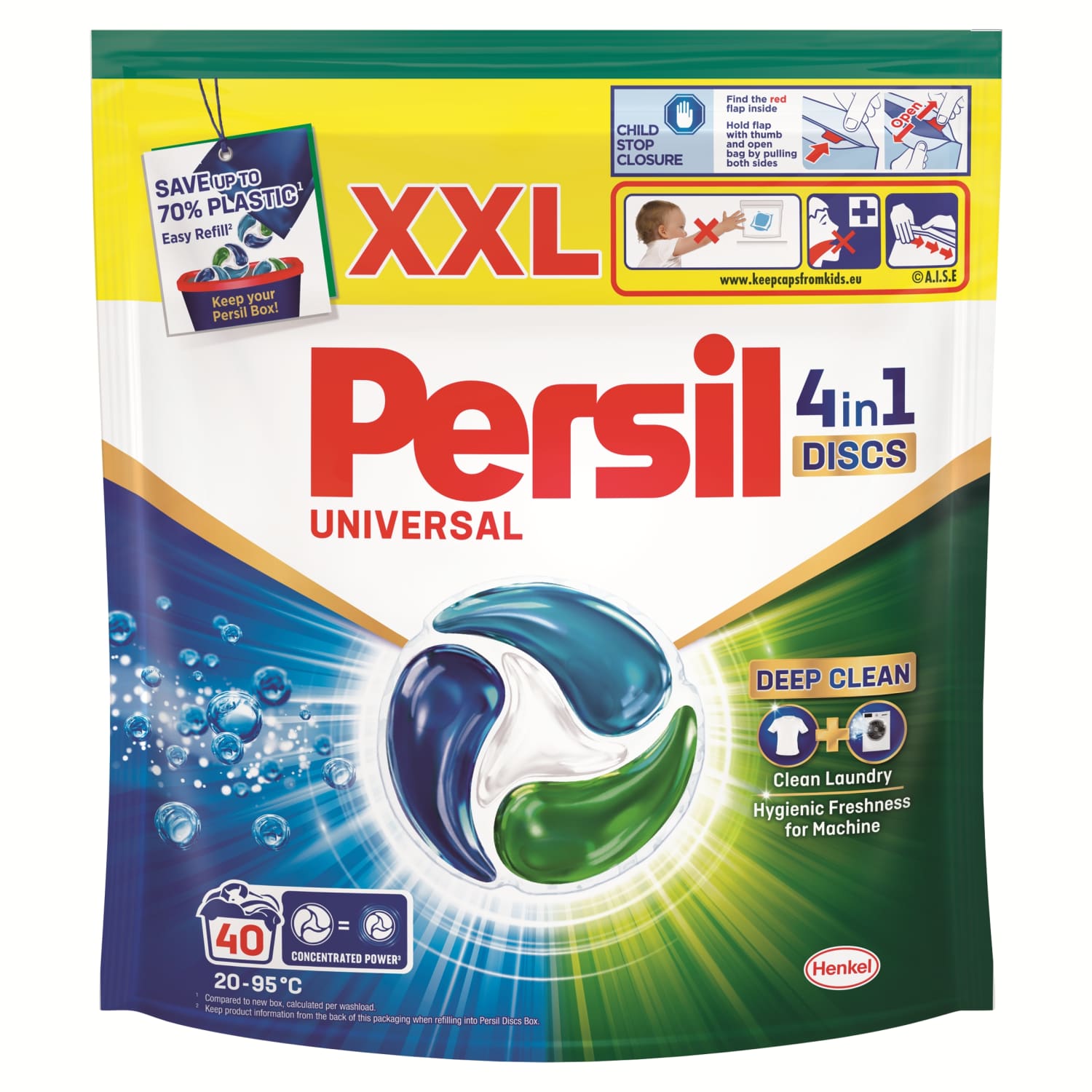 Pesukapslid Persil Discs Regular 40pk