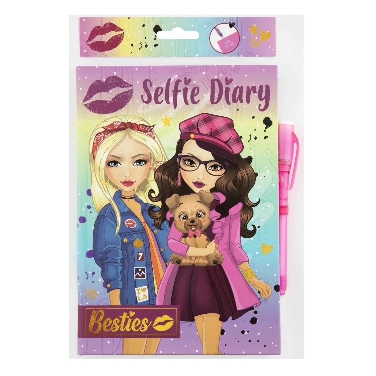 Päevik-pastakas Grafix Besties 50lk SS26