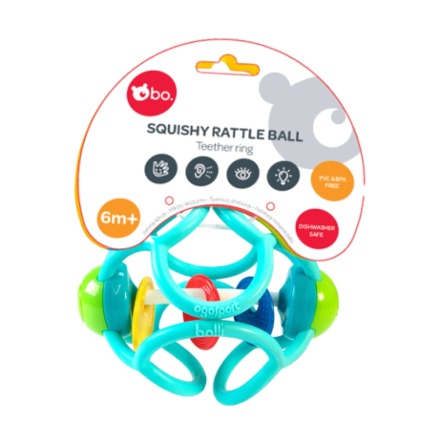 Pehme kõristi-pall BO 8035ML