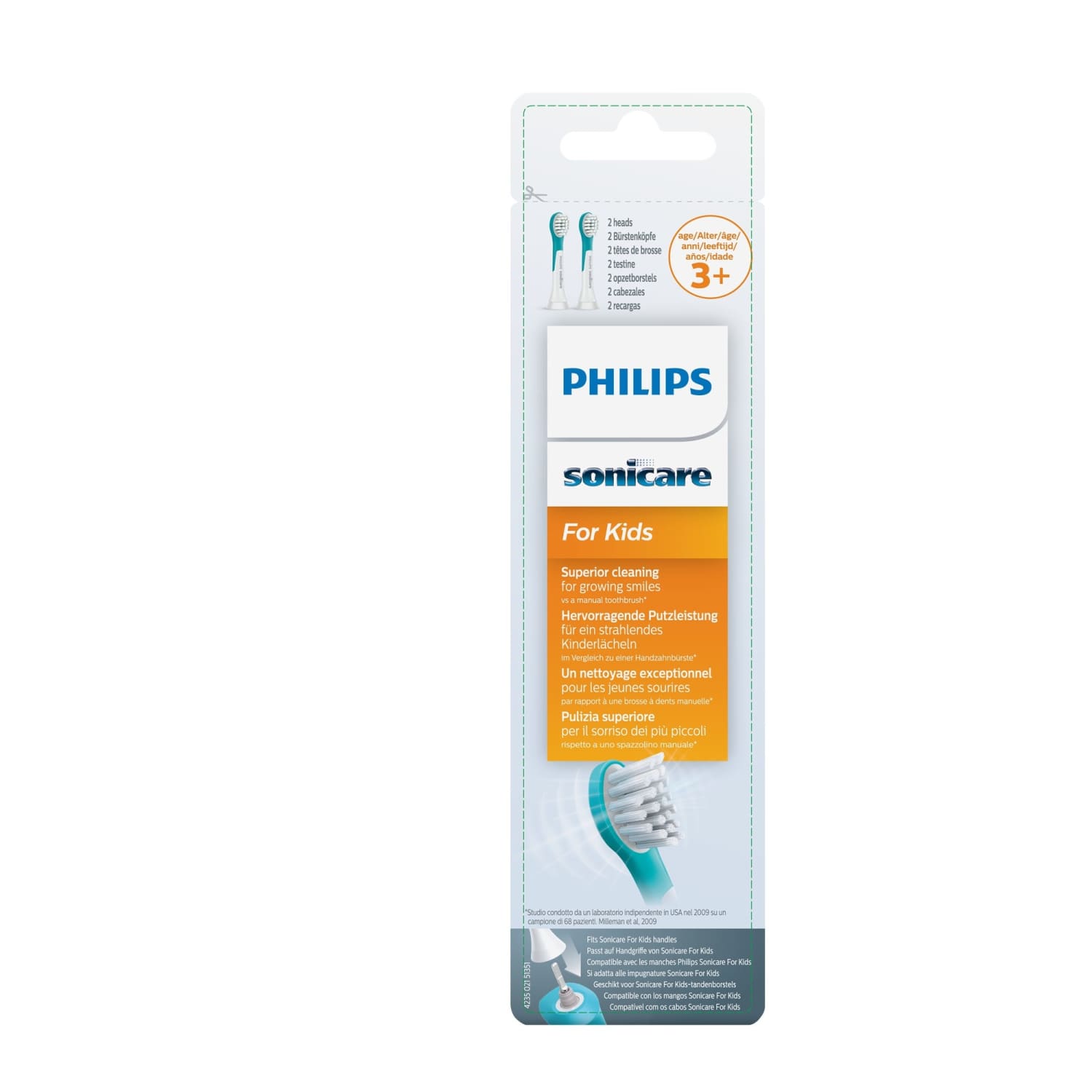 Zobu bir. uzg.Philips Son.Kids HX6032/33 2gab