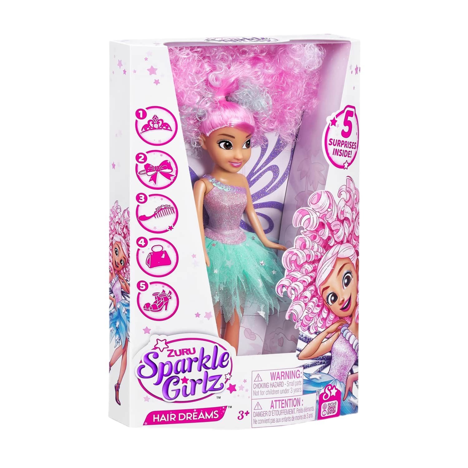 Lelle Hair Dreams Sparkle Girlz 27cm