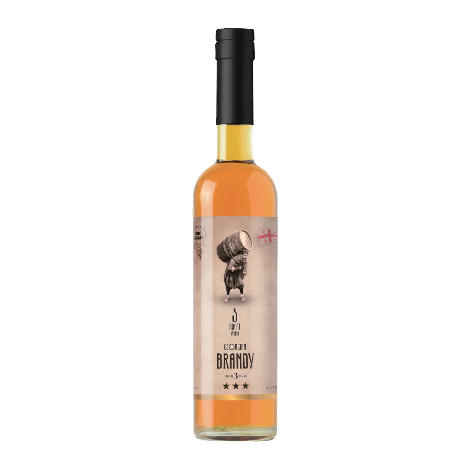 Brendijs Adati 3 stars 40% 0,5l