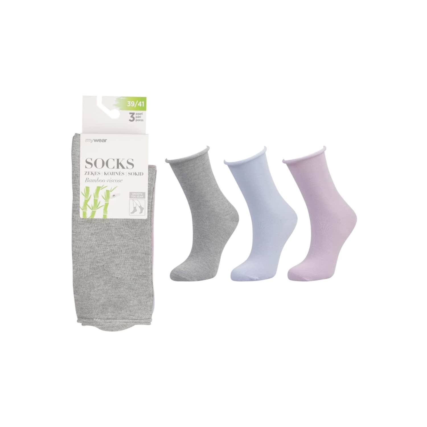 Sieviešu zeķes Mywear 3pāri 39-41