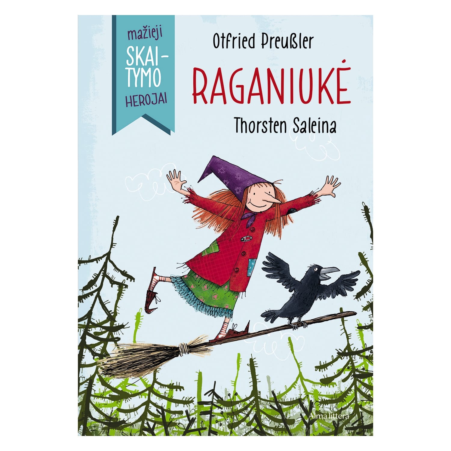 Knyga MAŽIEJI SKAITYMO HEROJAI. RAGANIUKĖ