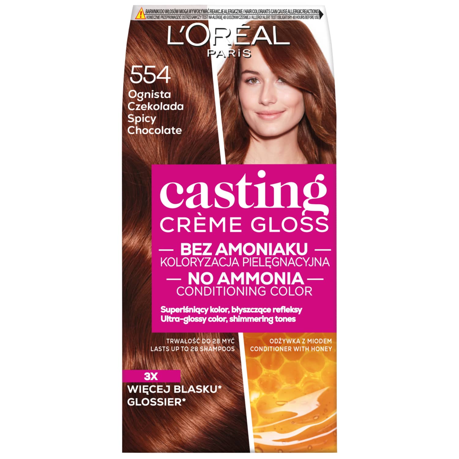 Poolpüsivärv L'Oreal Paris Casting Cr.Gl. 554