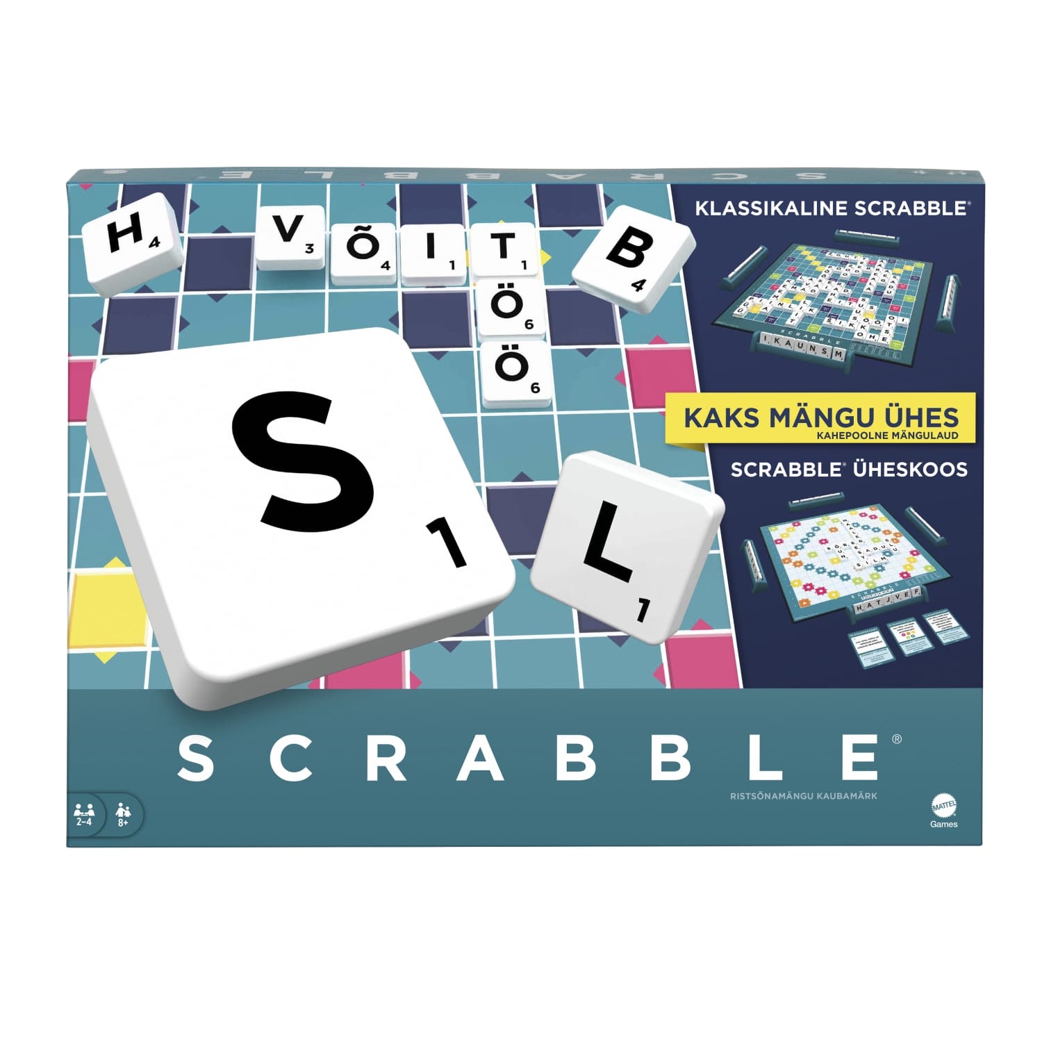 Lauamäng Scrabble Together 2in1 EE AW25