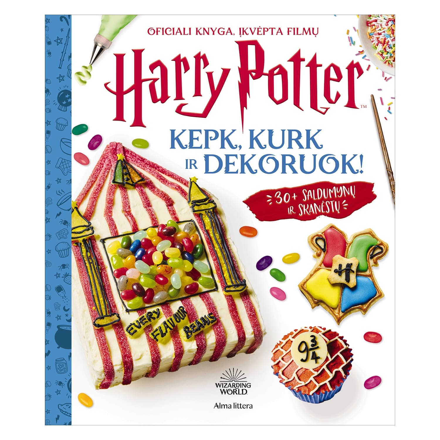 Knyga OFICIALI HARIO POTERIO RECEPTŲ KNYGA