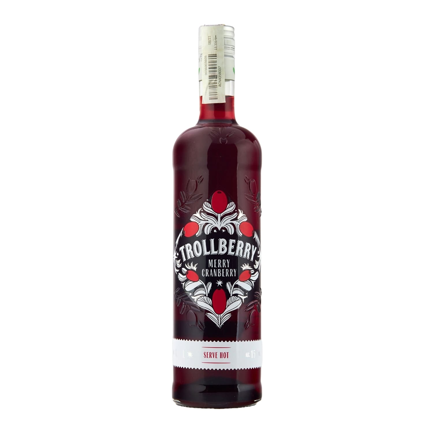 Karstais alk.dz.Trollberry Merry 15% 0,7l