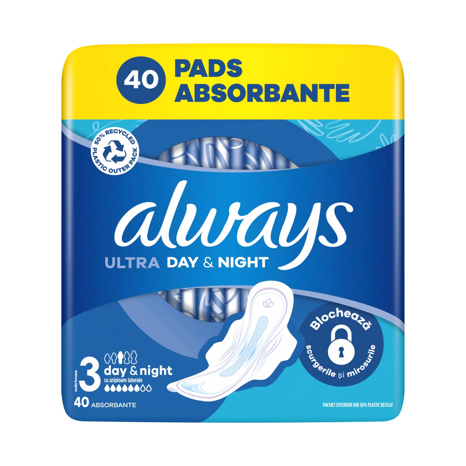 Hüg.sid. Always Ultra Day&Night M.P. S3 40tk