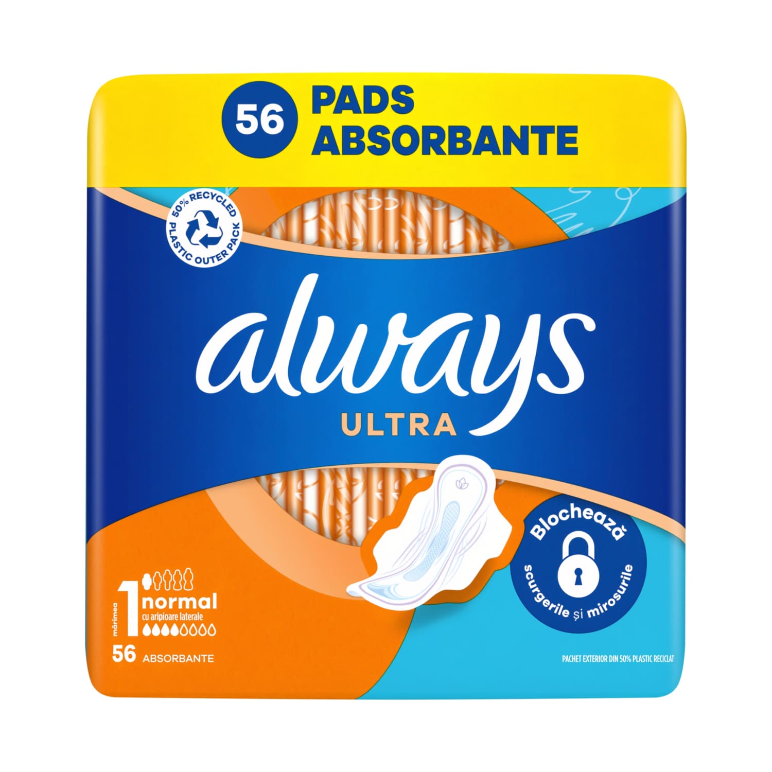 Hüg.sid. Always Ultra Normal Mega P. S1 56tk