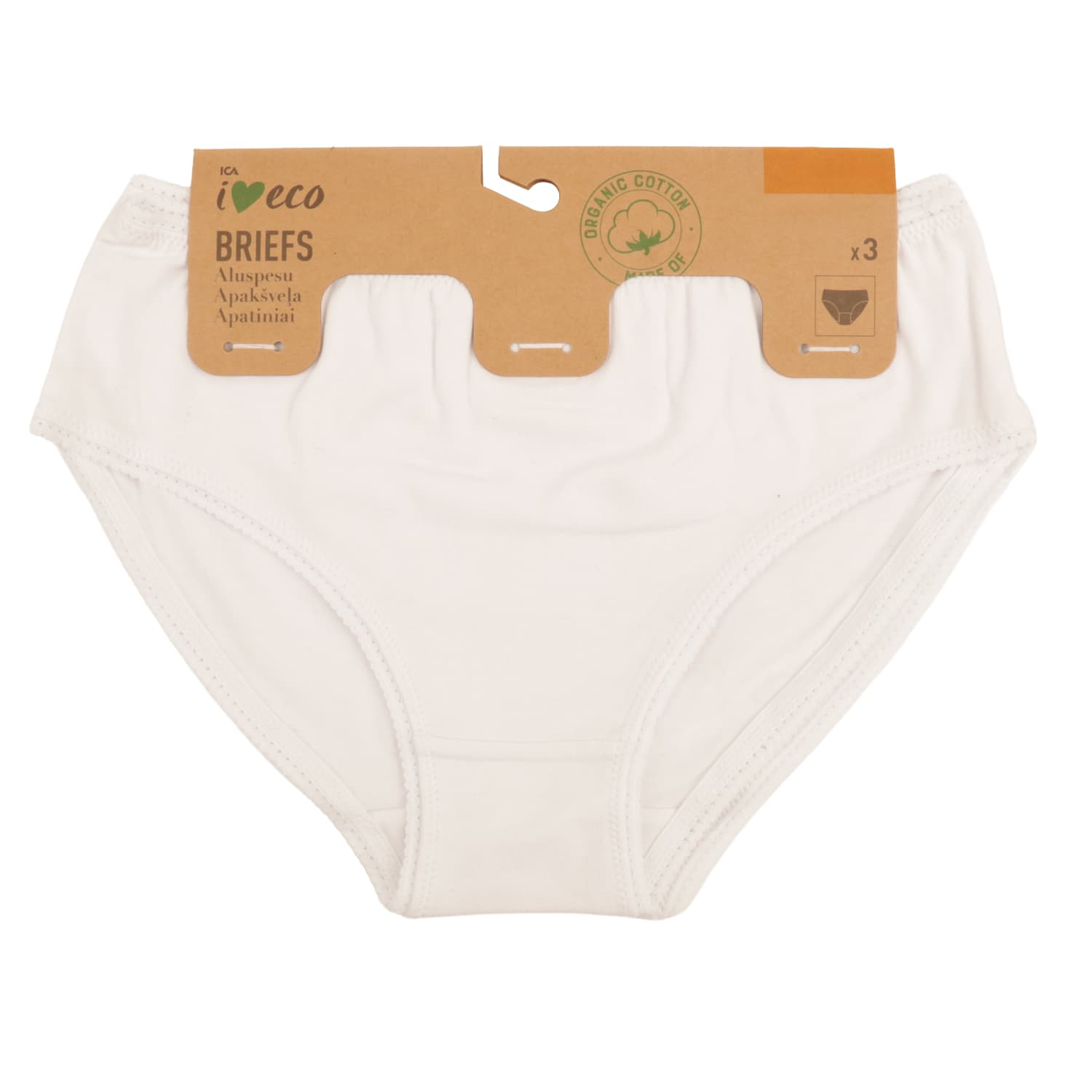 Meiteņu biksītes I love eco 3p 134/140