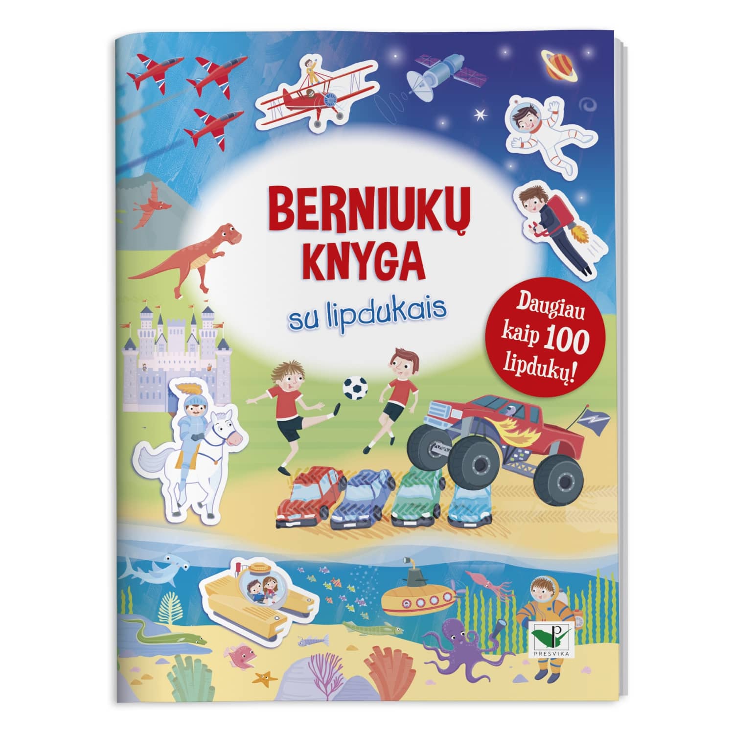 Knyga BERNIUKŲ KNYGA SU LIPDUKAIS