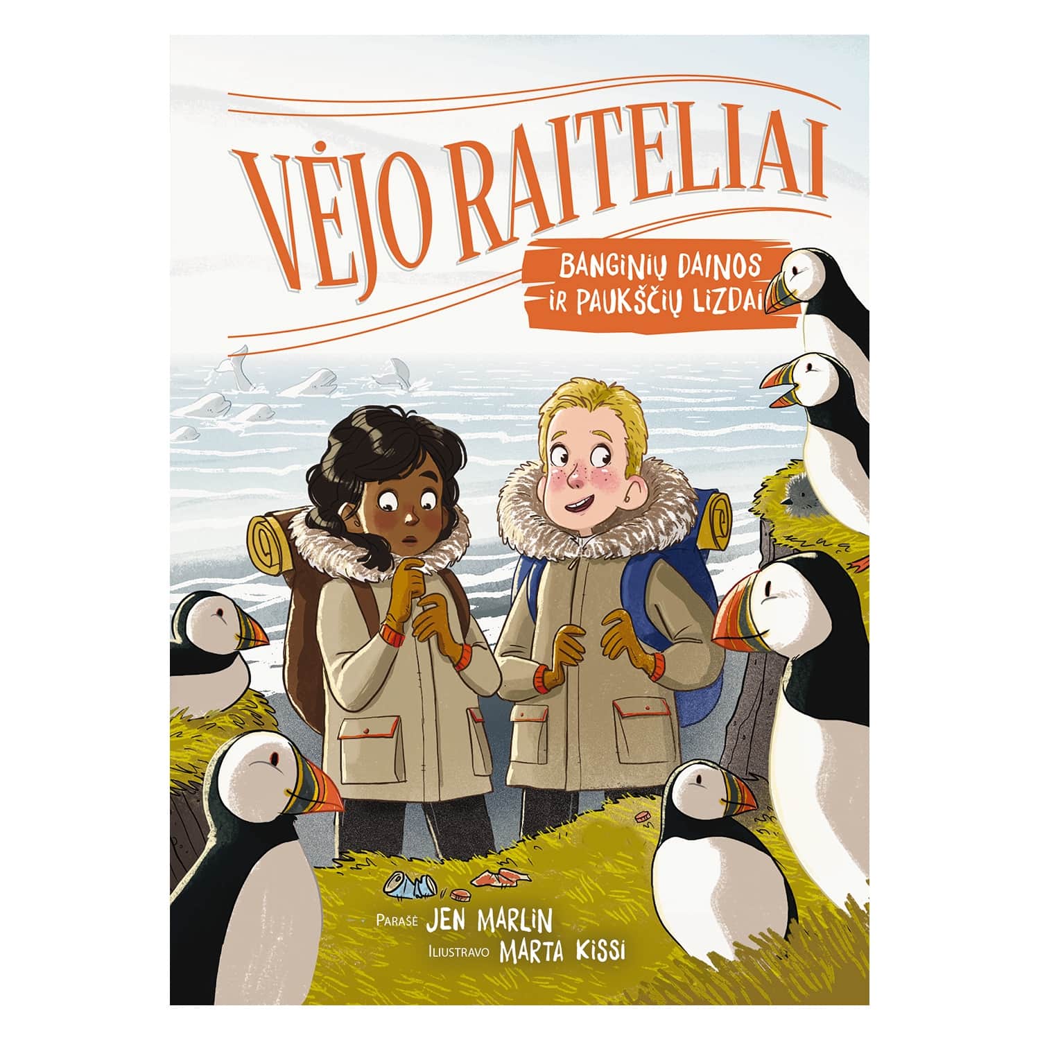 Knyga VĖJO RAITELIAI. BANGINIŲ DAINOS