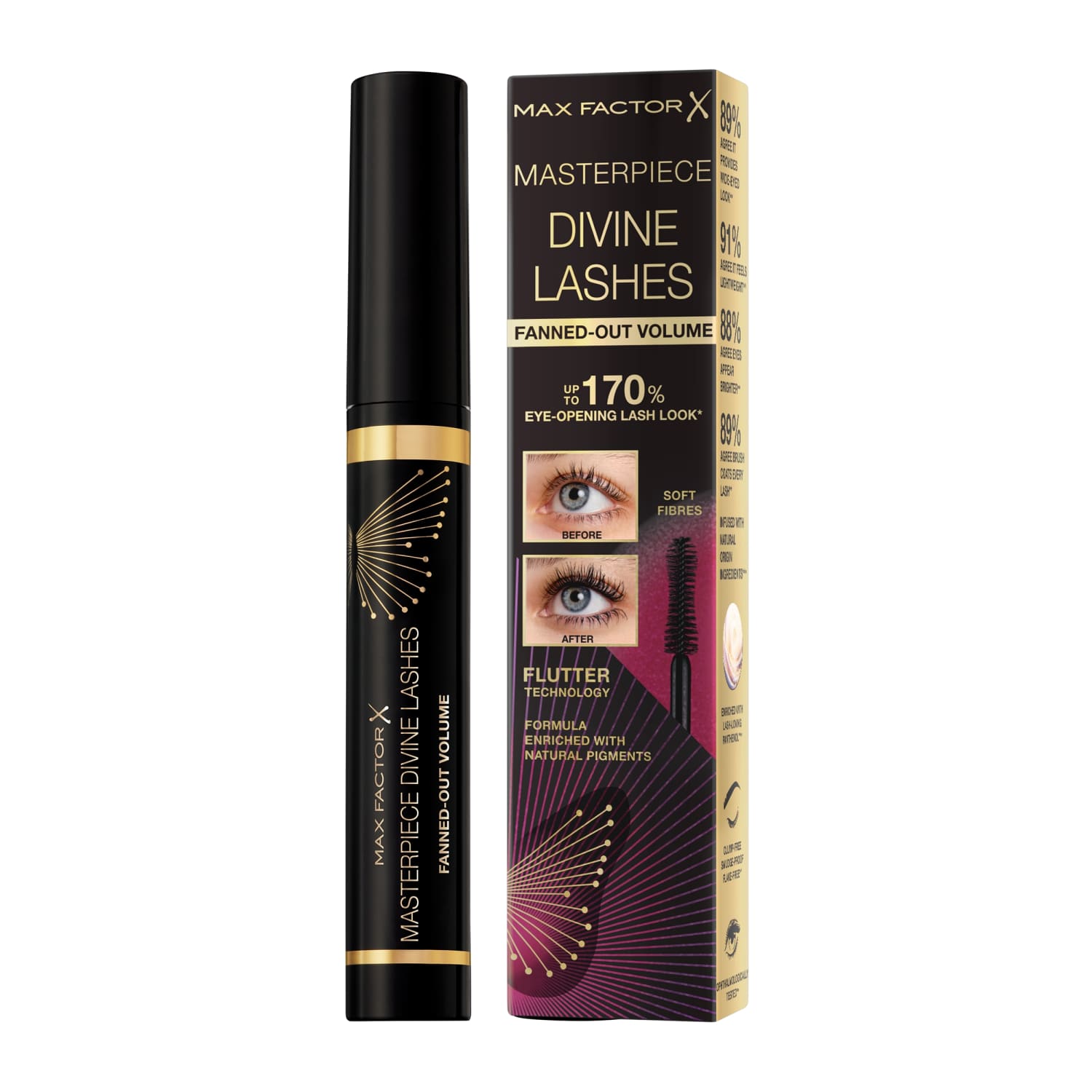 Ripsmetušš Masterpiece Divine Rich Black 8ml
