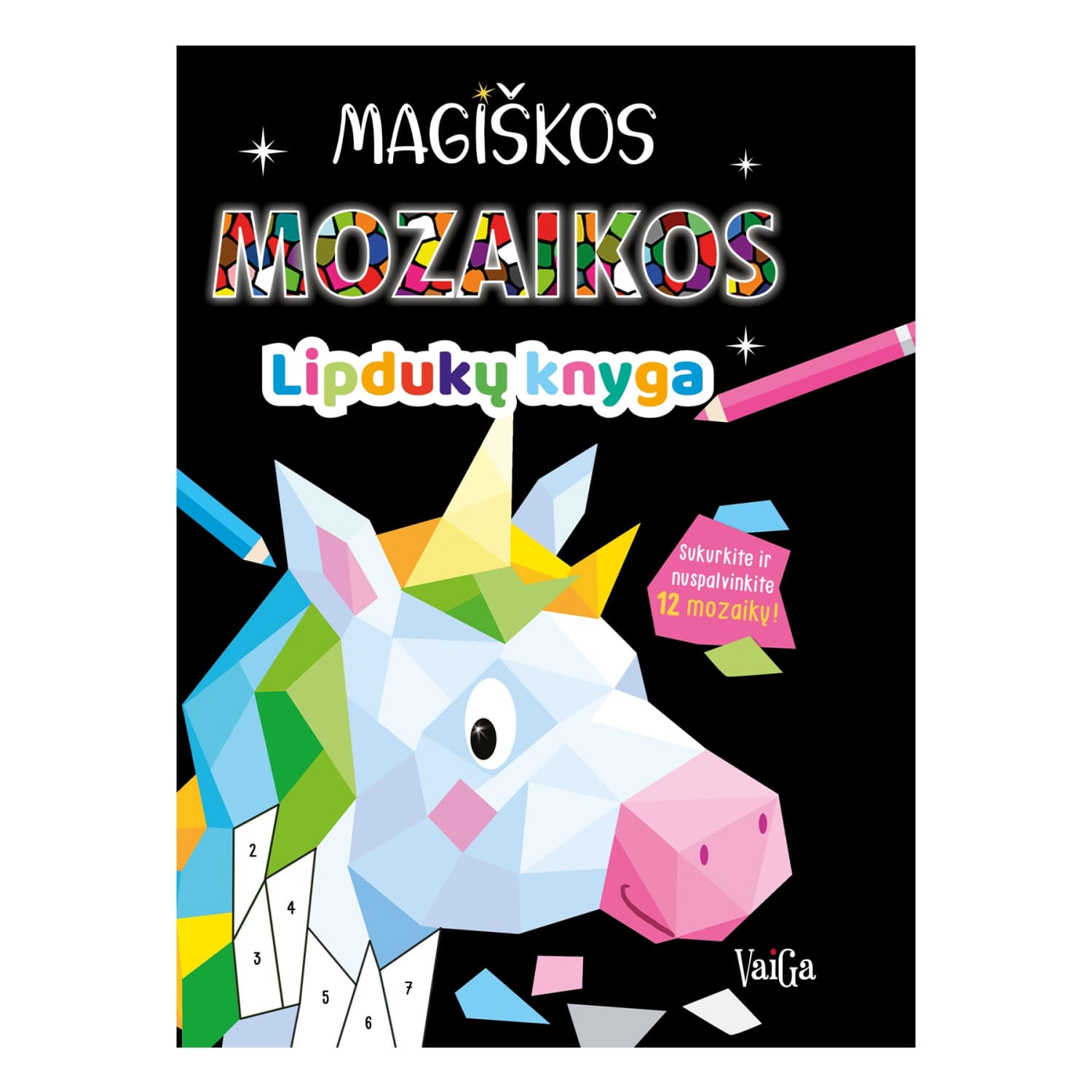Knyga MAGIŠKOS MOZAIKOS. LIPDUKŲ KNYGA