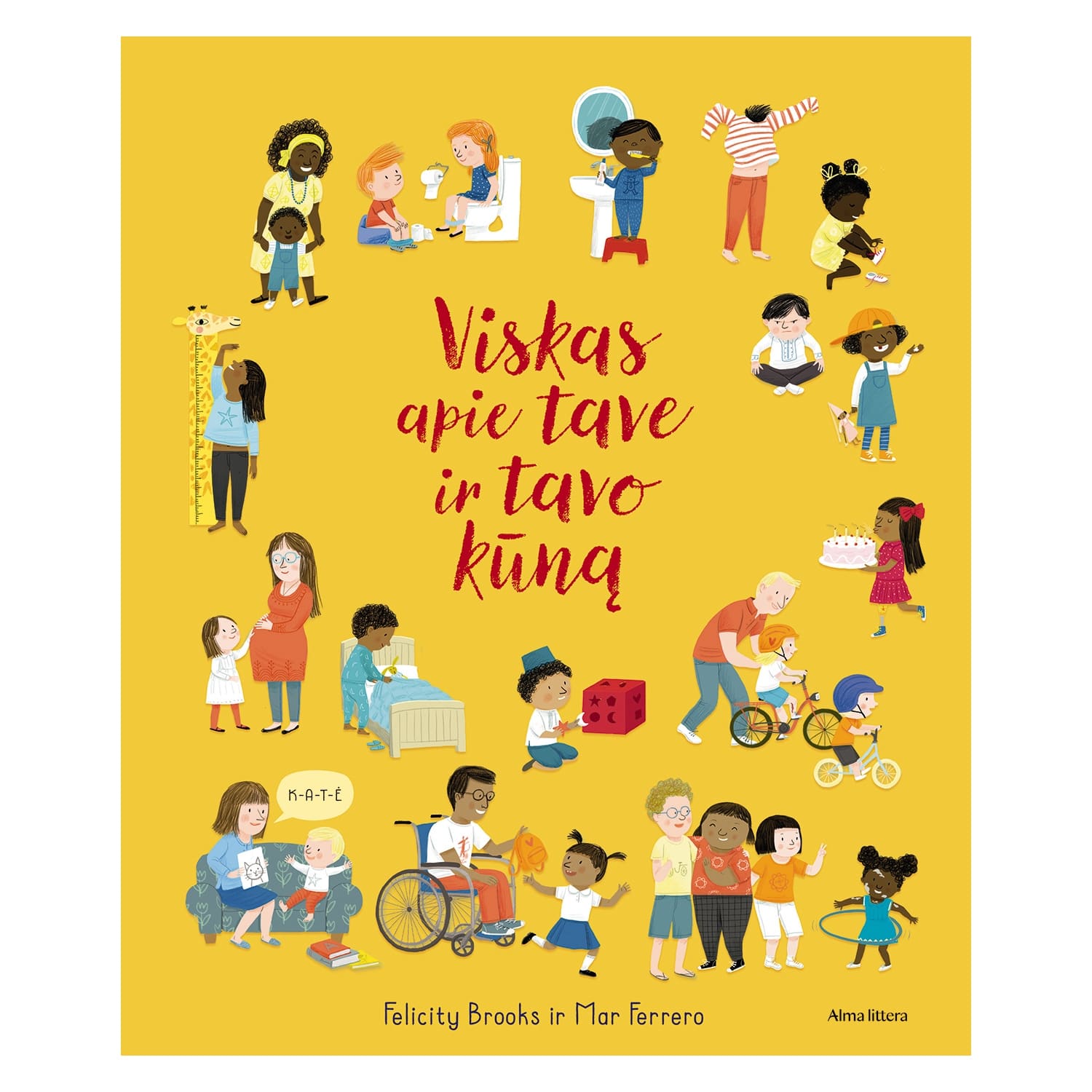 Knyga VISKAS APIE TAVE IR TAVO KŪNĄ