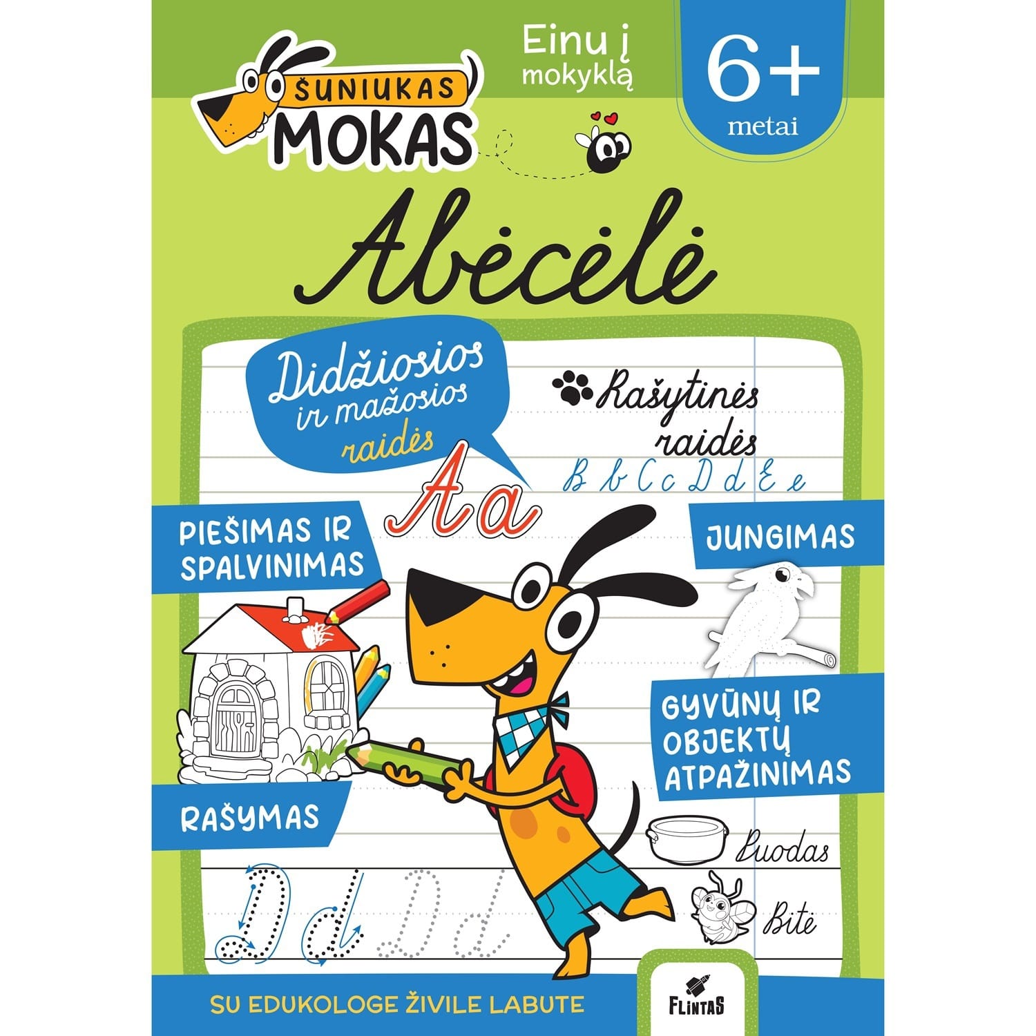 Spalv. kn. ŠUNIUKAS MOKAS. ABĖC. NUO 6 M