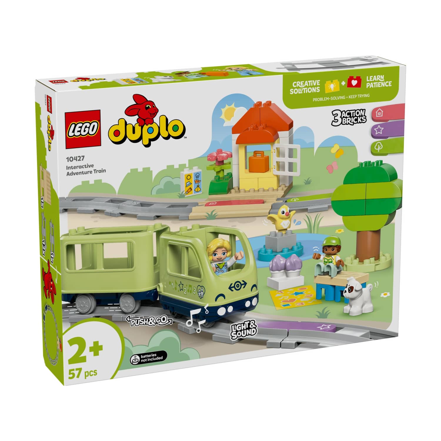 Konstr. Lego Piedzīvojumu Vilciens 10427