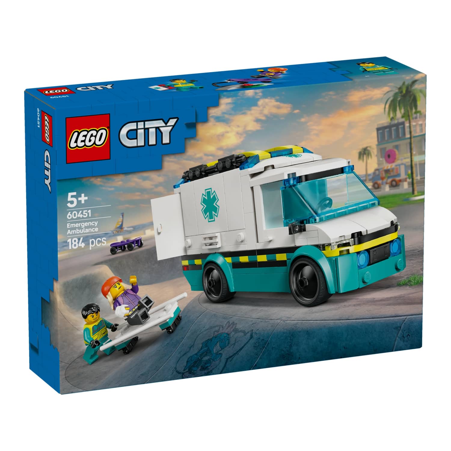 Konstr. Lego Ātrās Palīdzības Auto 60451
