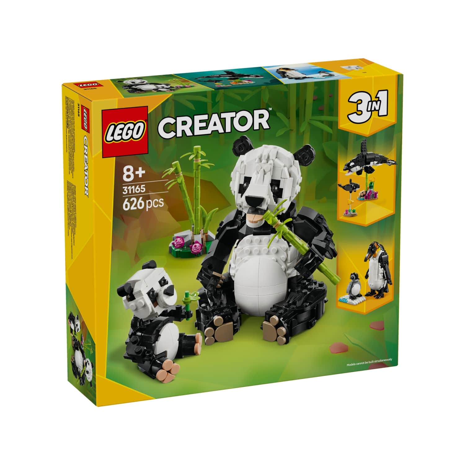 Konstr. Lego Pandu Ģimene 31165