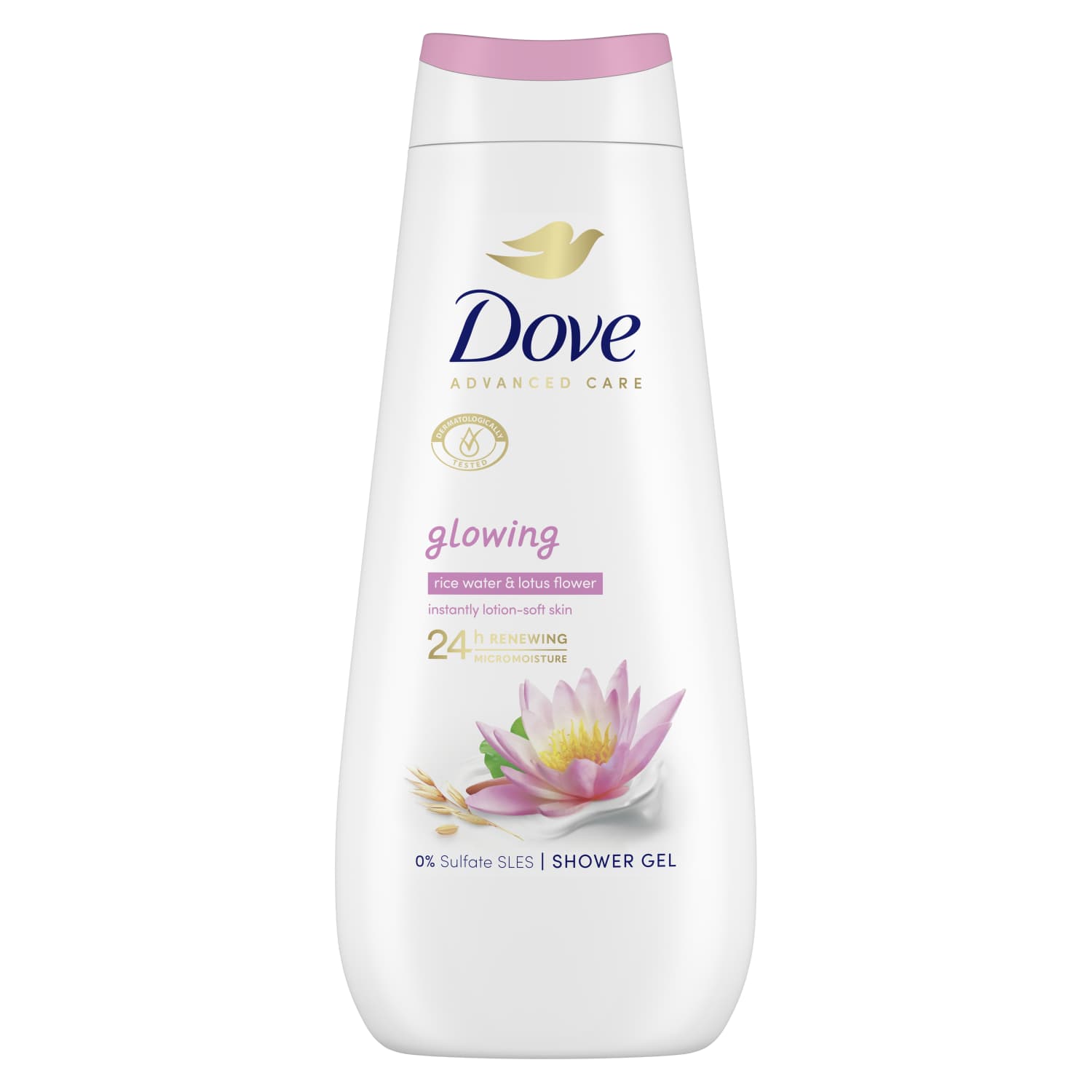 Dušas želeja Dove Glowing 400ml