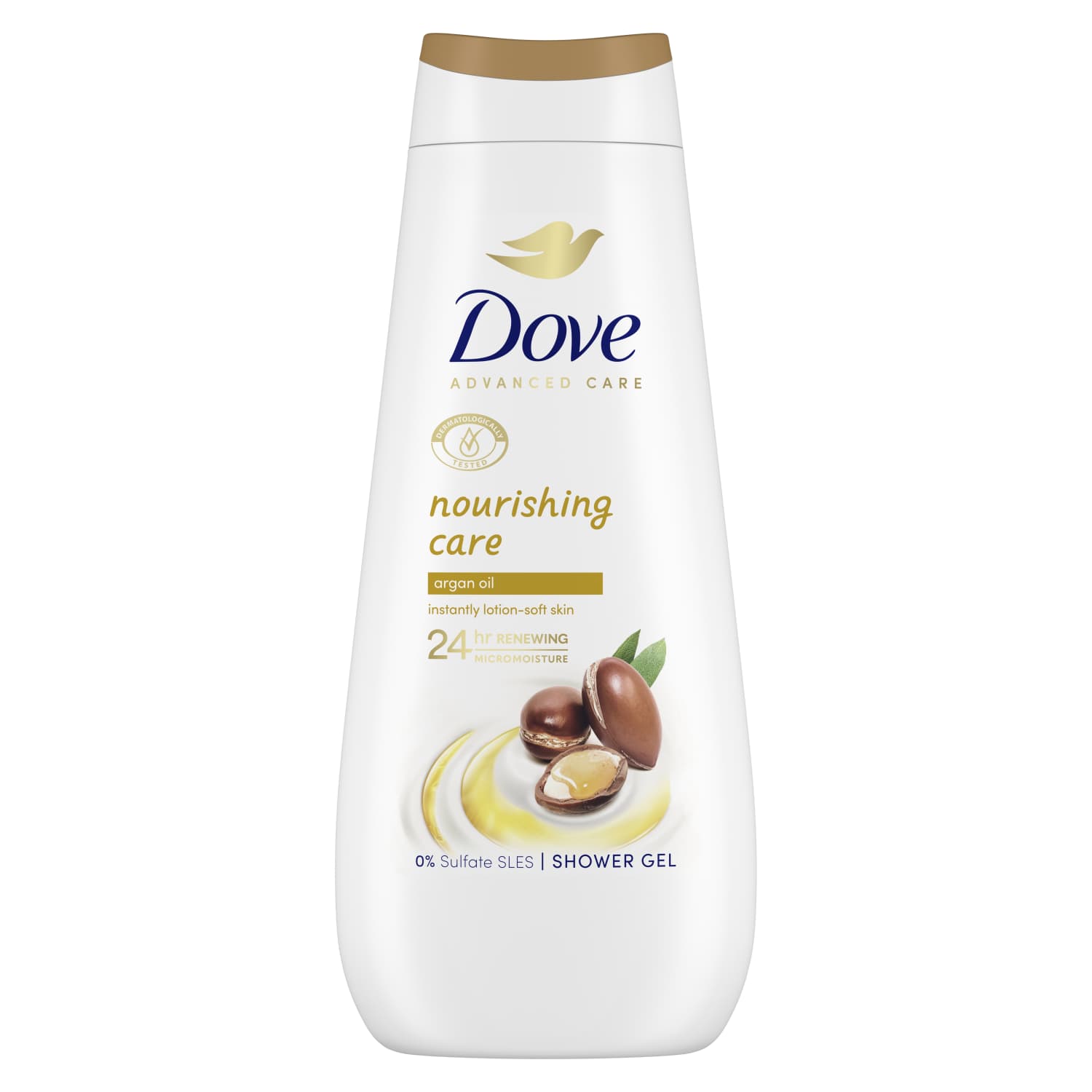 Dušo želė DOVE NOURISHING CARE, 400 ml