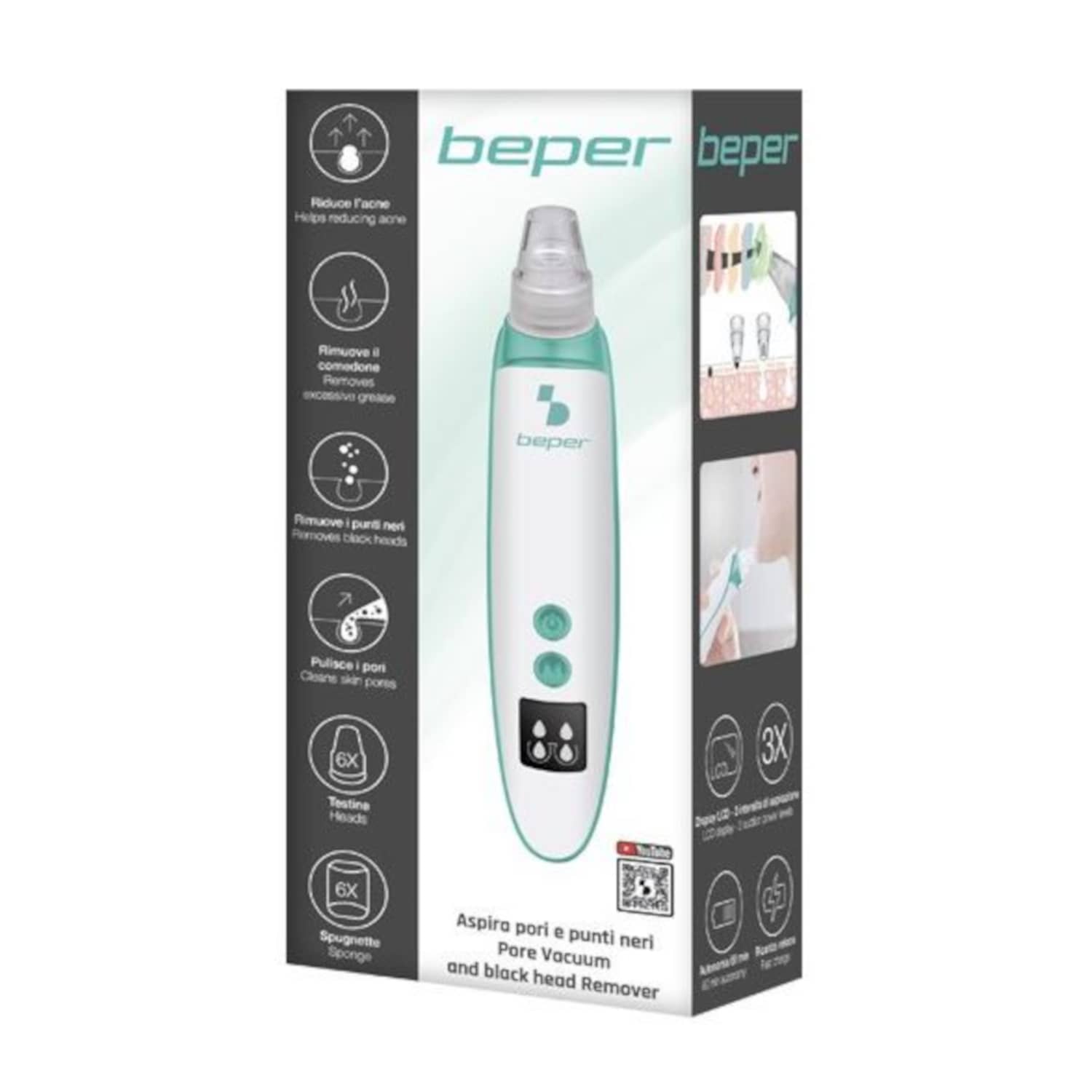 Porų ir inkštirų šal. prietaisas BEPER, SS26