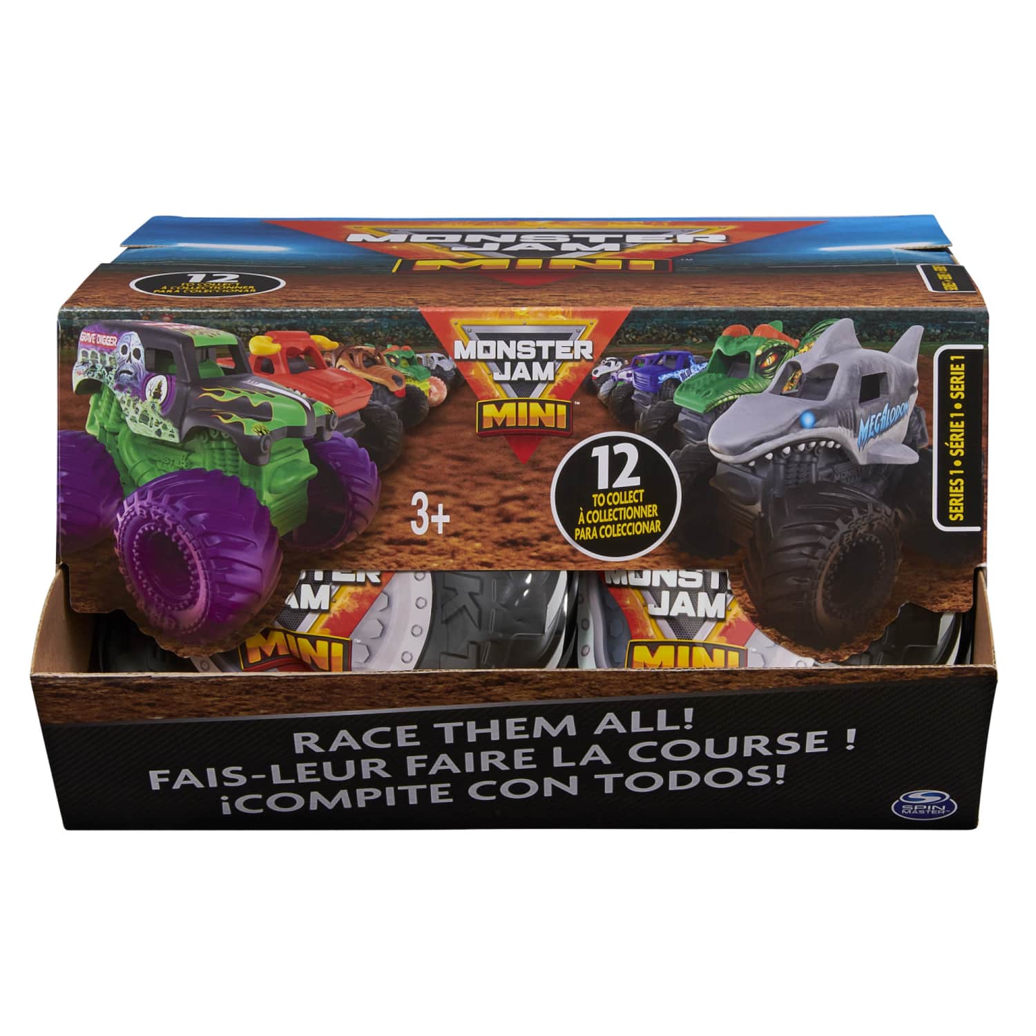 Monstru mašīna Monster Jam Mini Scale