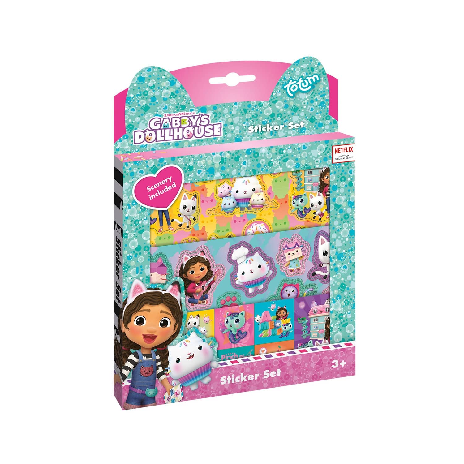 Uzlīmju komplekts Totum Gabbys Dollhouse AW25