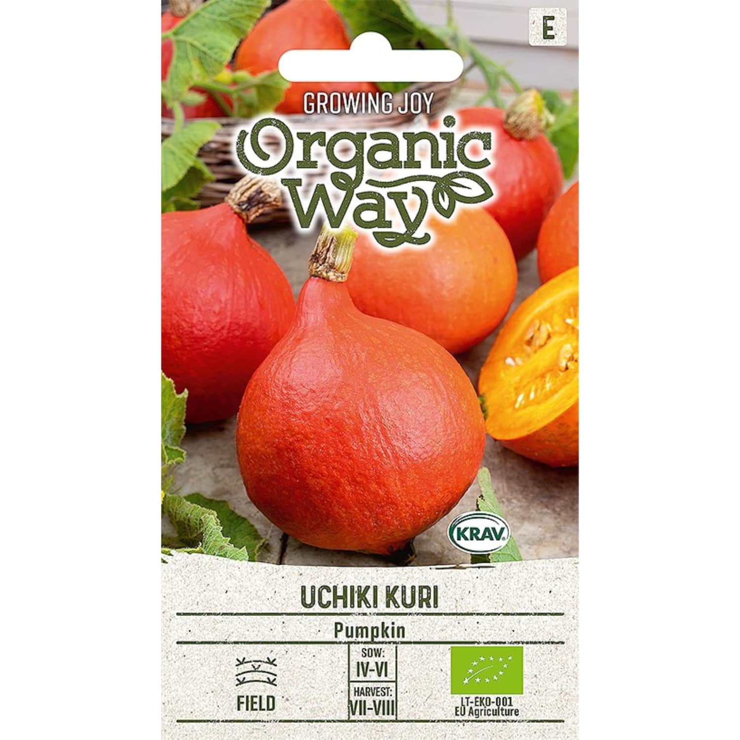 Sēklas ORGANIC WAY Ķirbji Uchiki Kuri OW