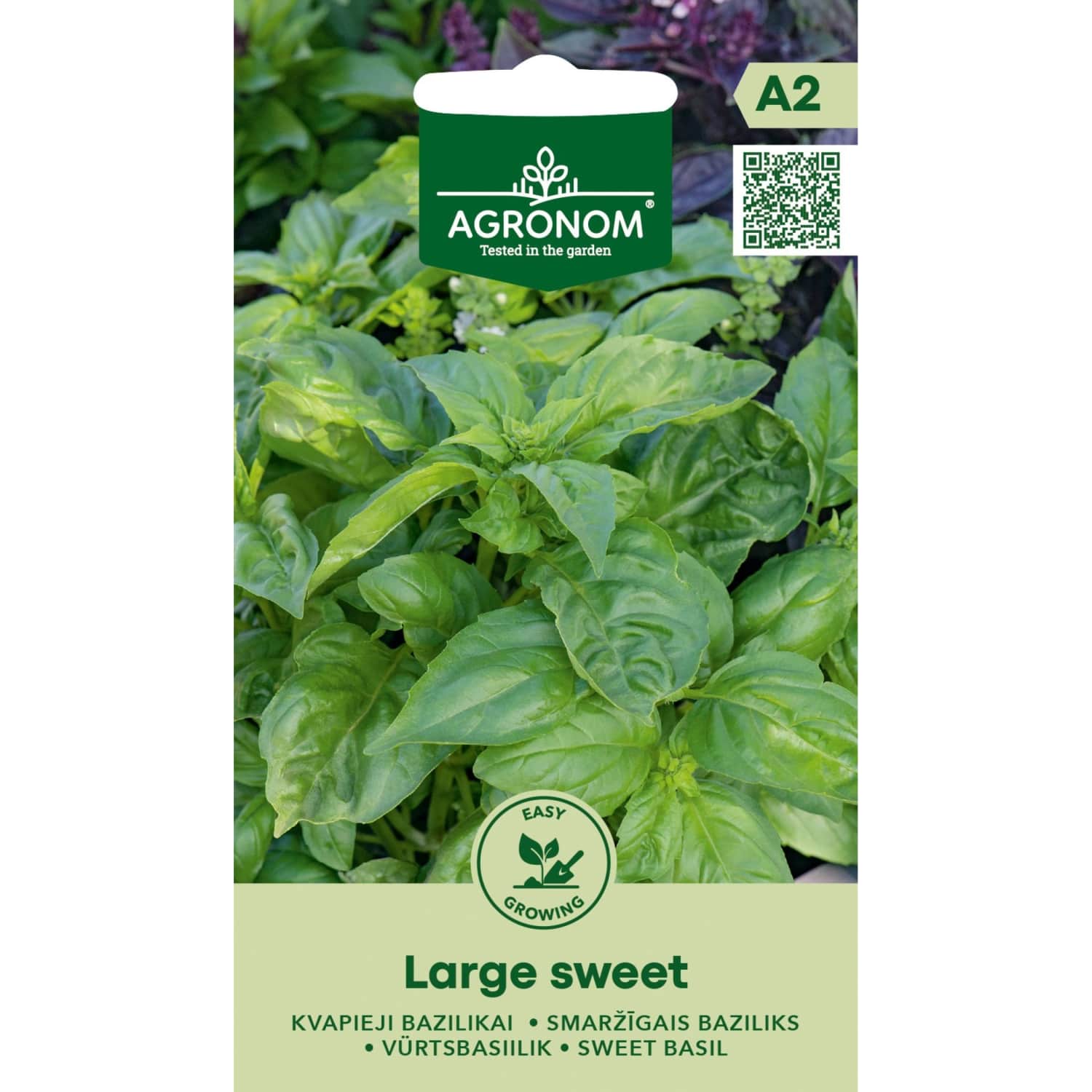Seem. Agronom Vürtsbasiilik Large Sweet